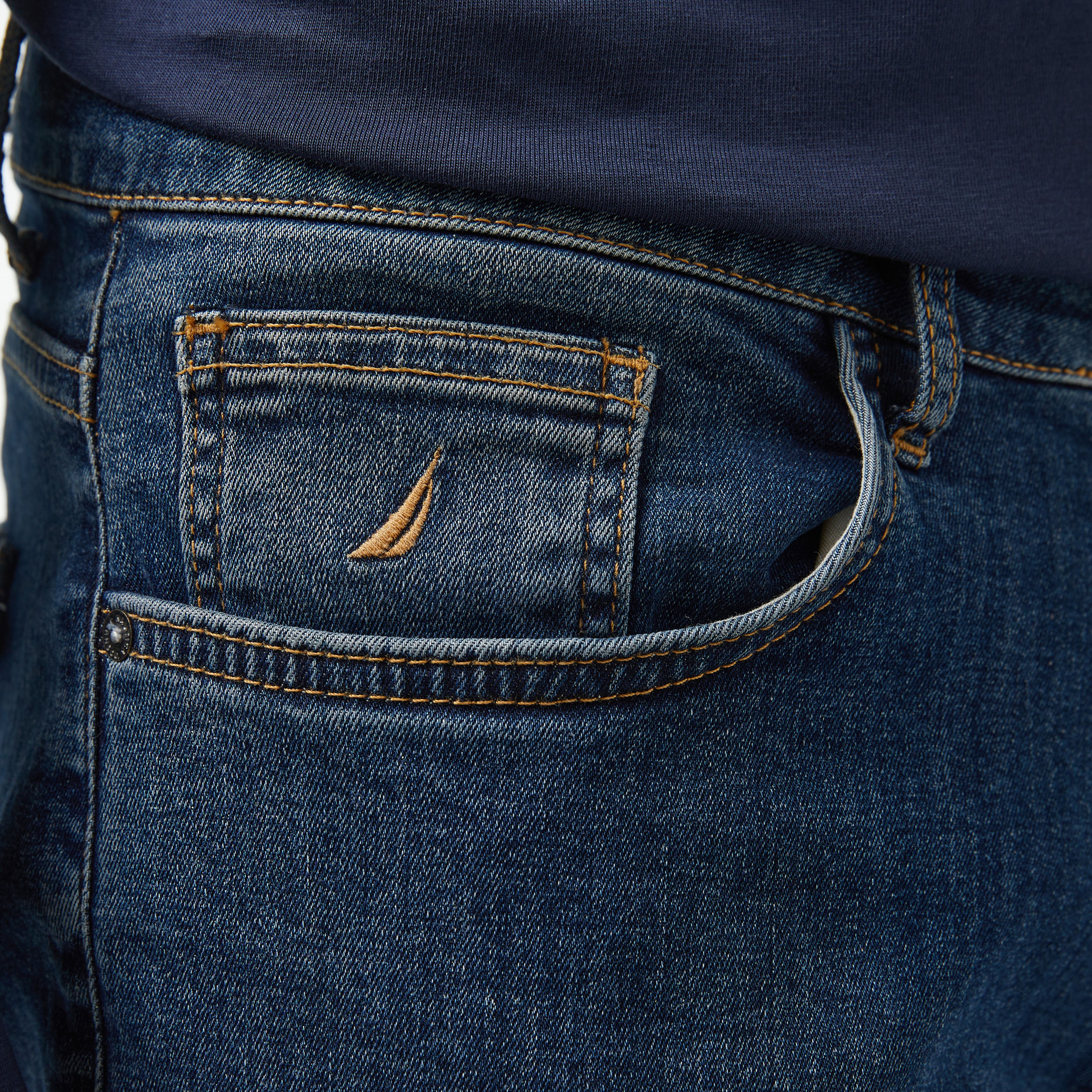 Nautica Erkek Mavi Jean Pantolon