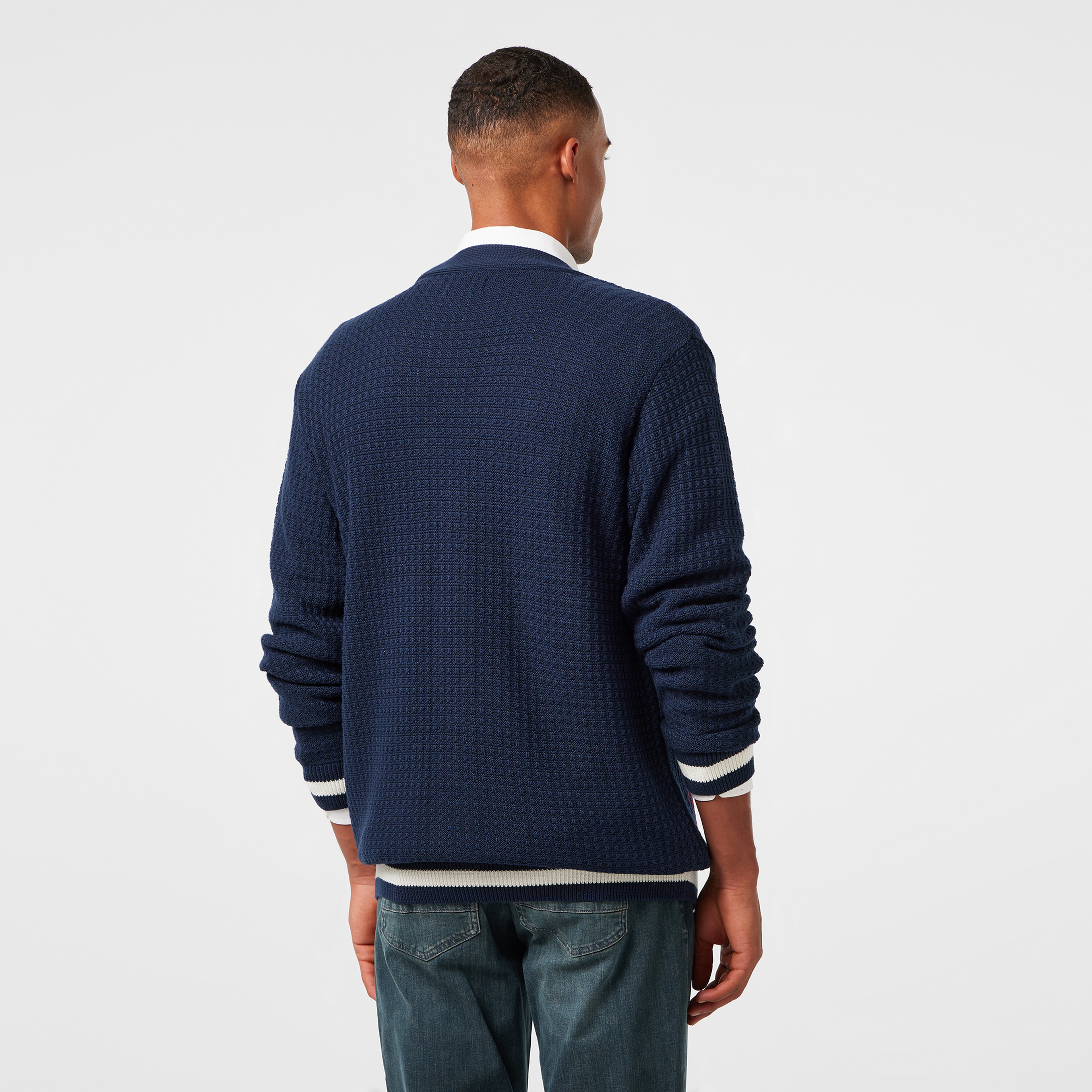 Nautica Erkek Lacivert Regular Fit Hırka