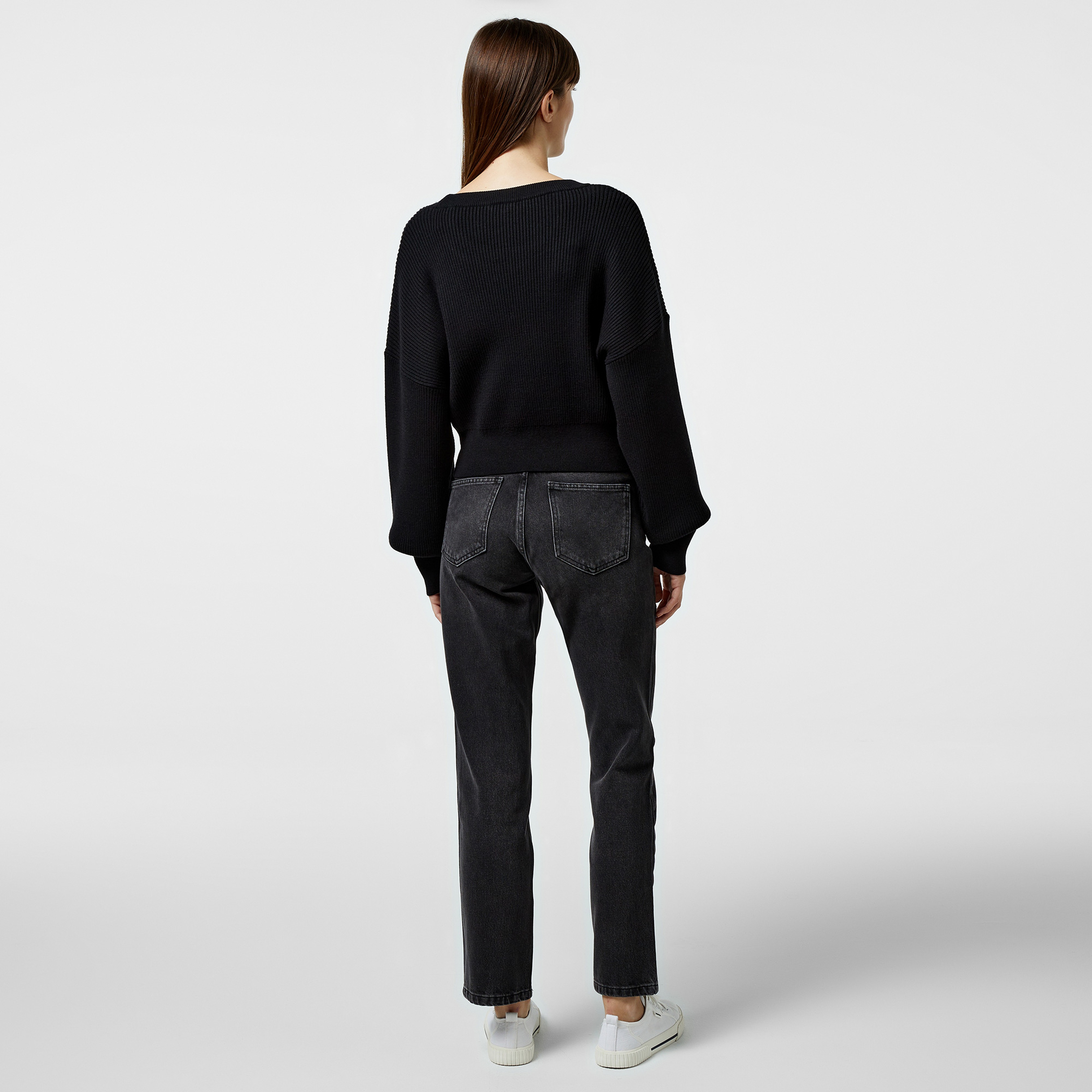 Nautica Kadın Siyah Jean Pantolon