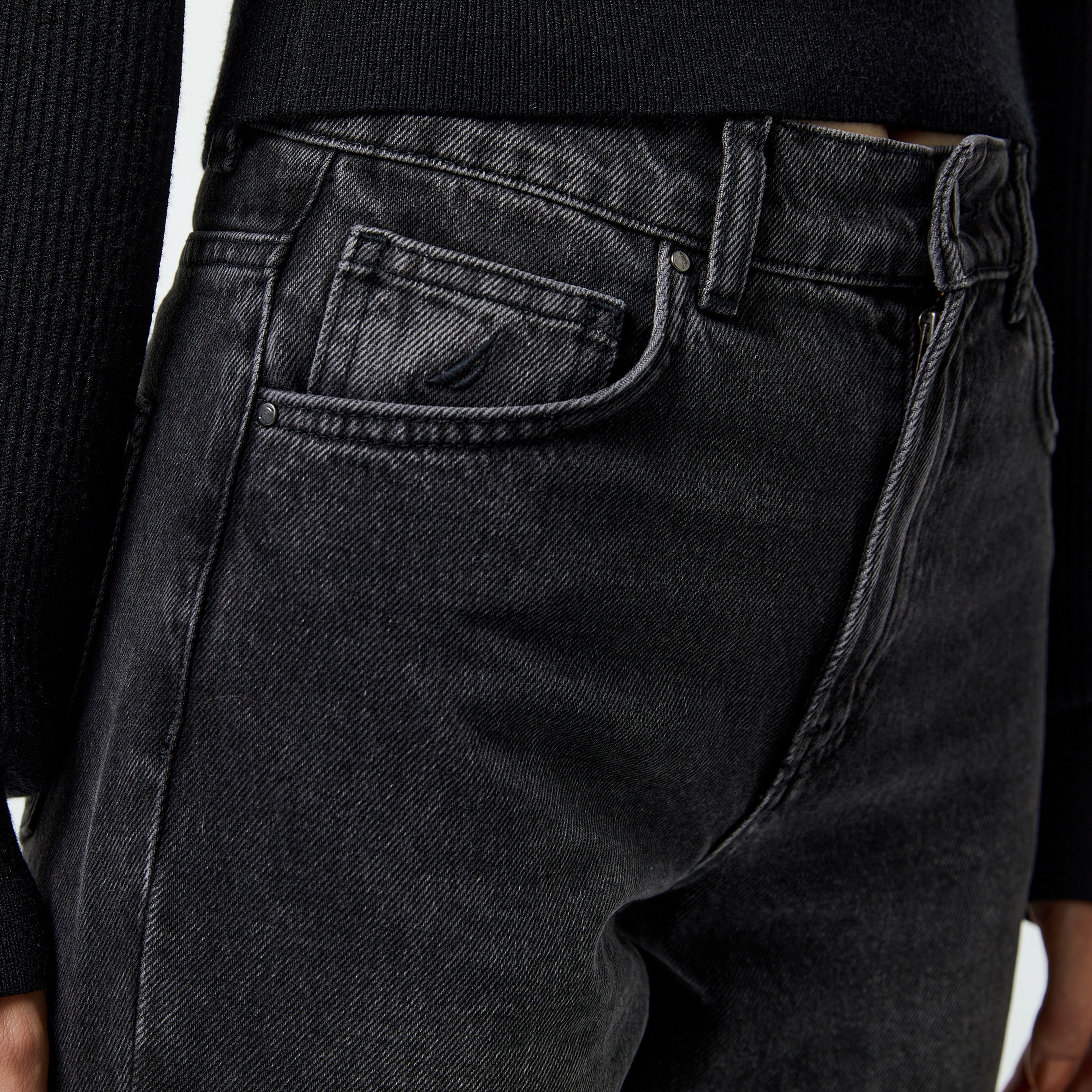 Nautica Kadın Siyah Jean Pantolon