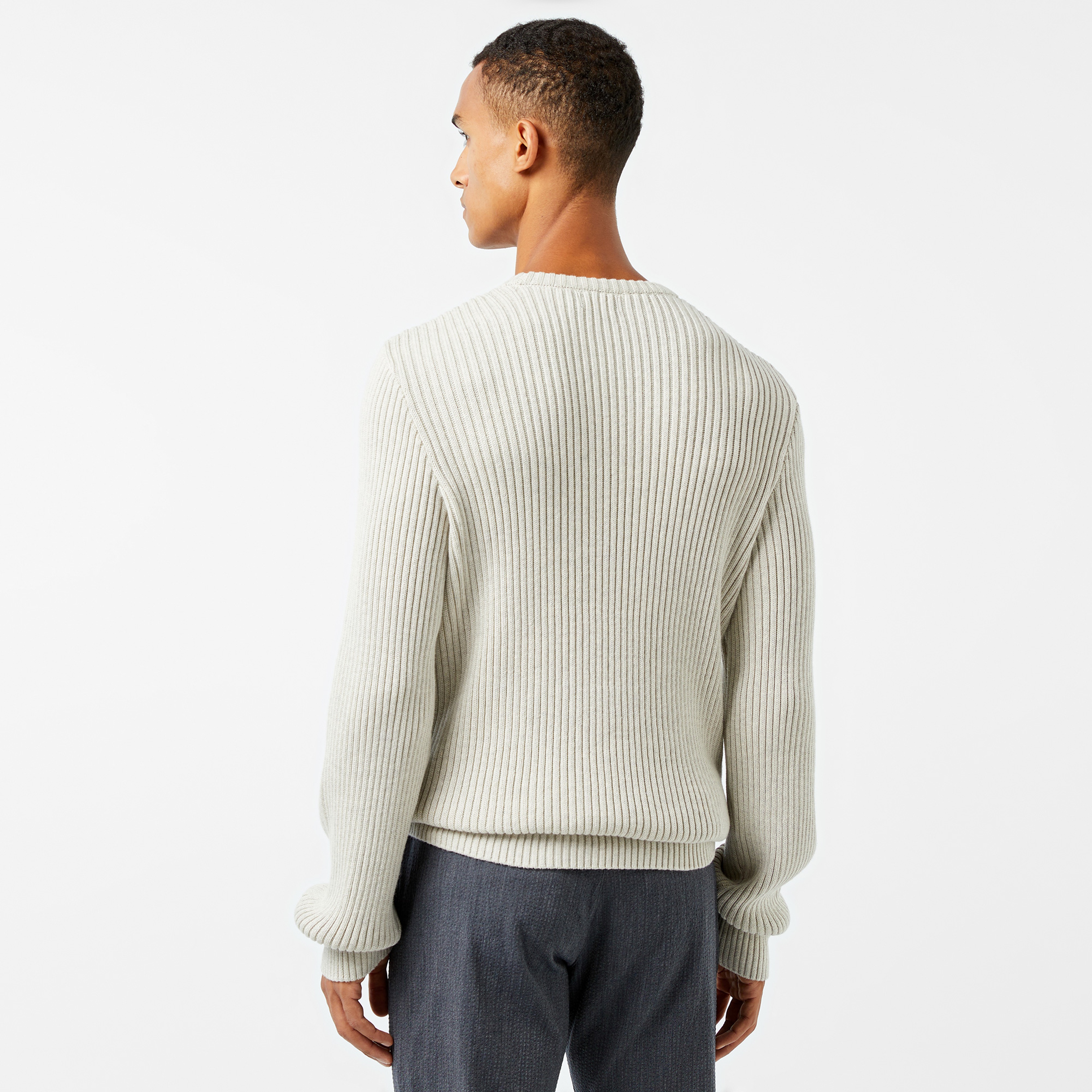 Nautica Erkek Beyaz Regular Fit Kazak