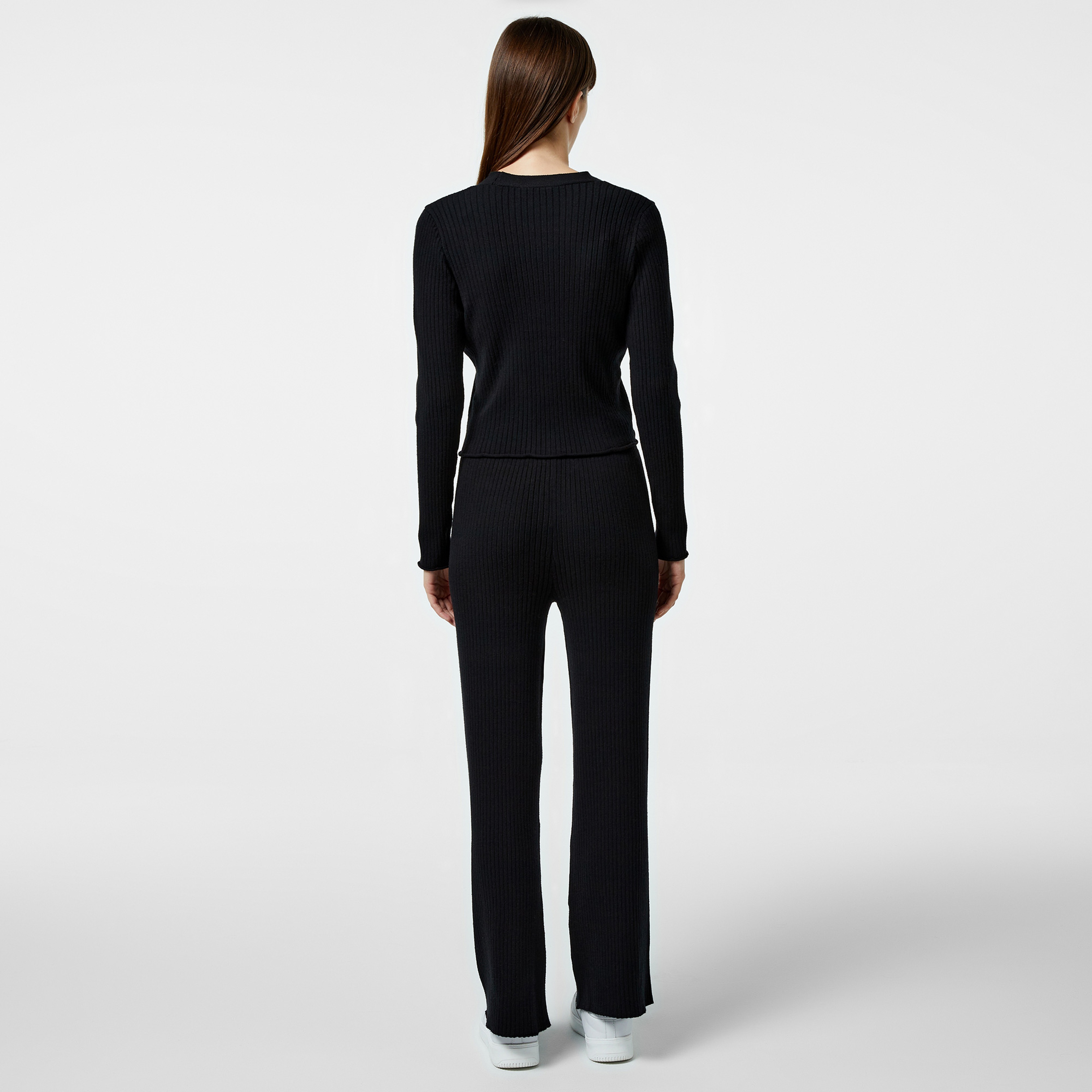 Nautica Kadın Siyah Regular Fit Pantolon