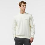 Nautica Erkek Beyaz Regular Fit Sweatshirt
