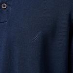 Nautica Erkek Lacivert Classic Fit Kısa Kollu Triko