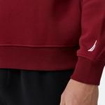Nautica Erkek Bordo Regular Fit Sweatshirt
