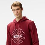 Nautica Erkek Bordo Regular Fit Sweatshirt