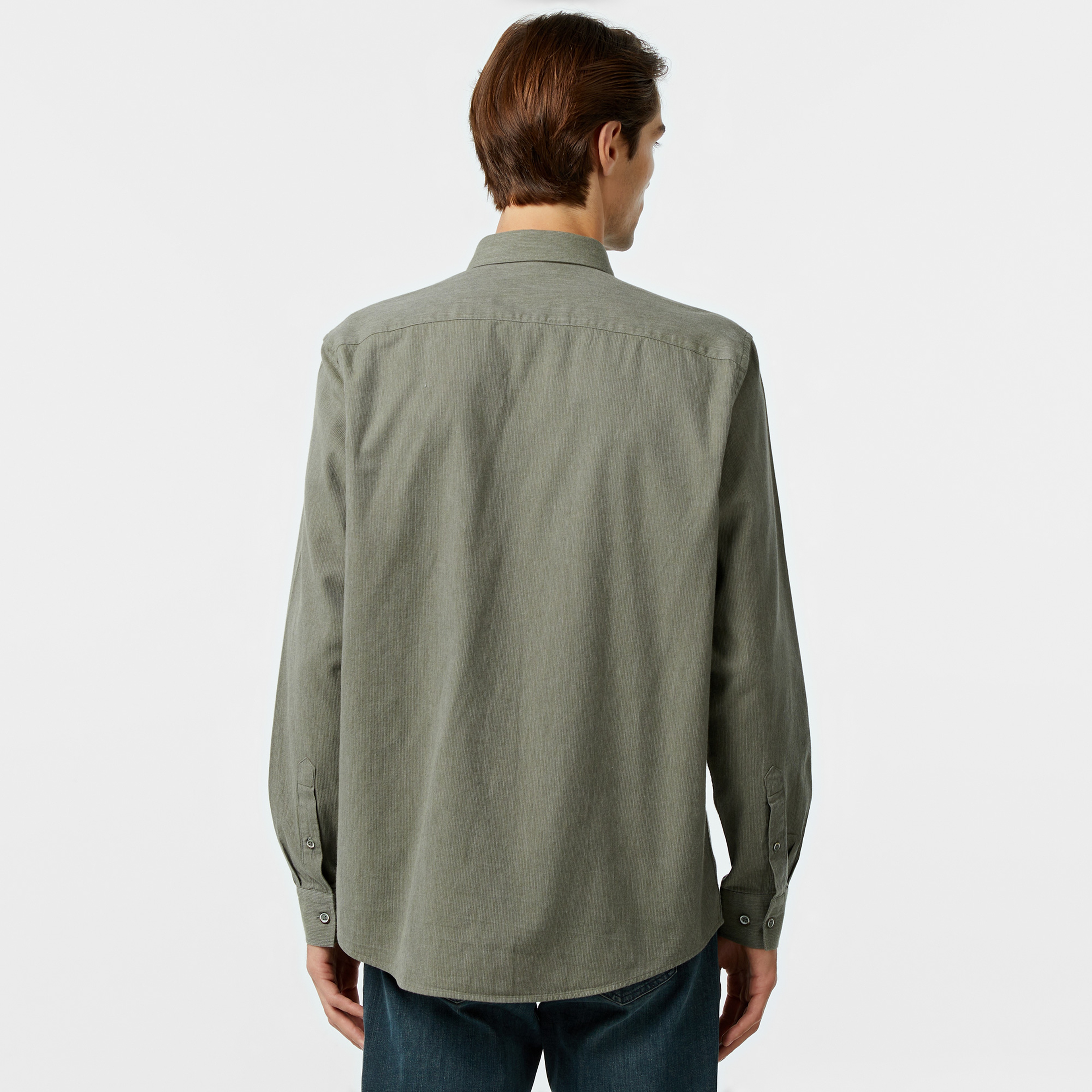 Nautica Erkek Yeşil Classic Fit Gömlek