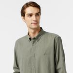 Nautica Erkek Yeşil Classic Fit Gömlek