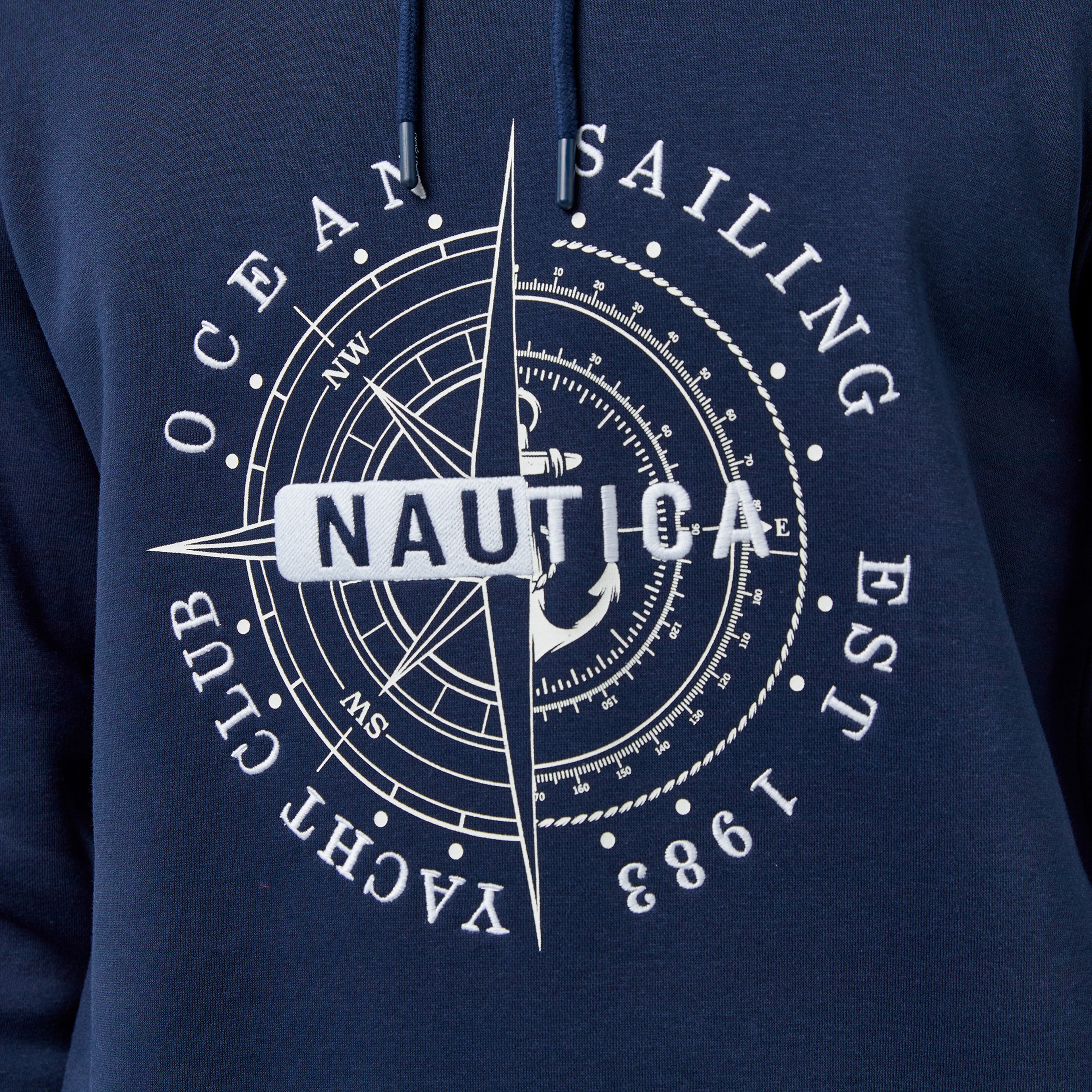 Nautica Erkek Lacivert Regular Fit Sweatshirt