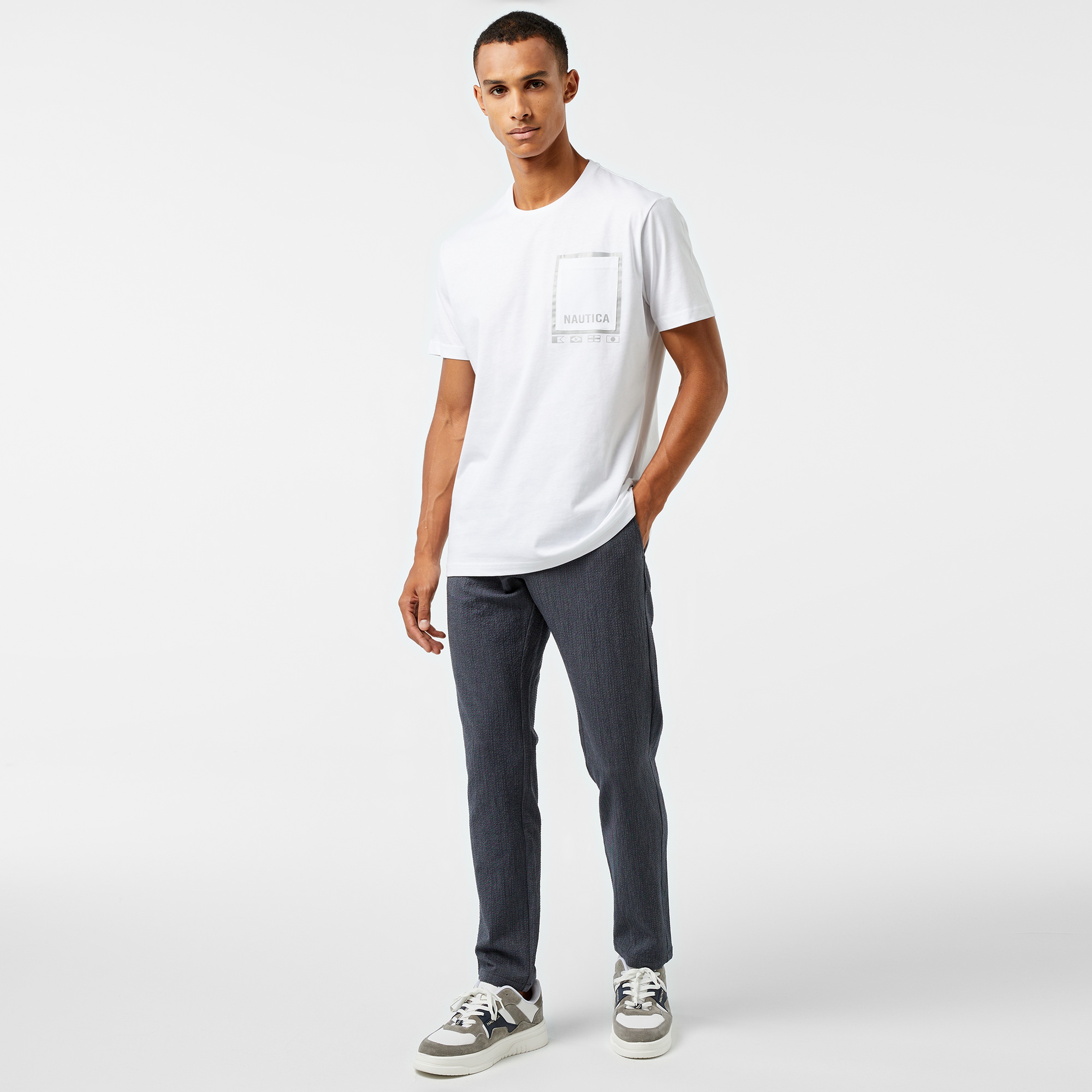 Nautica Erkek Gri Jogger Pantolon