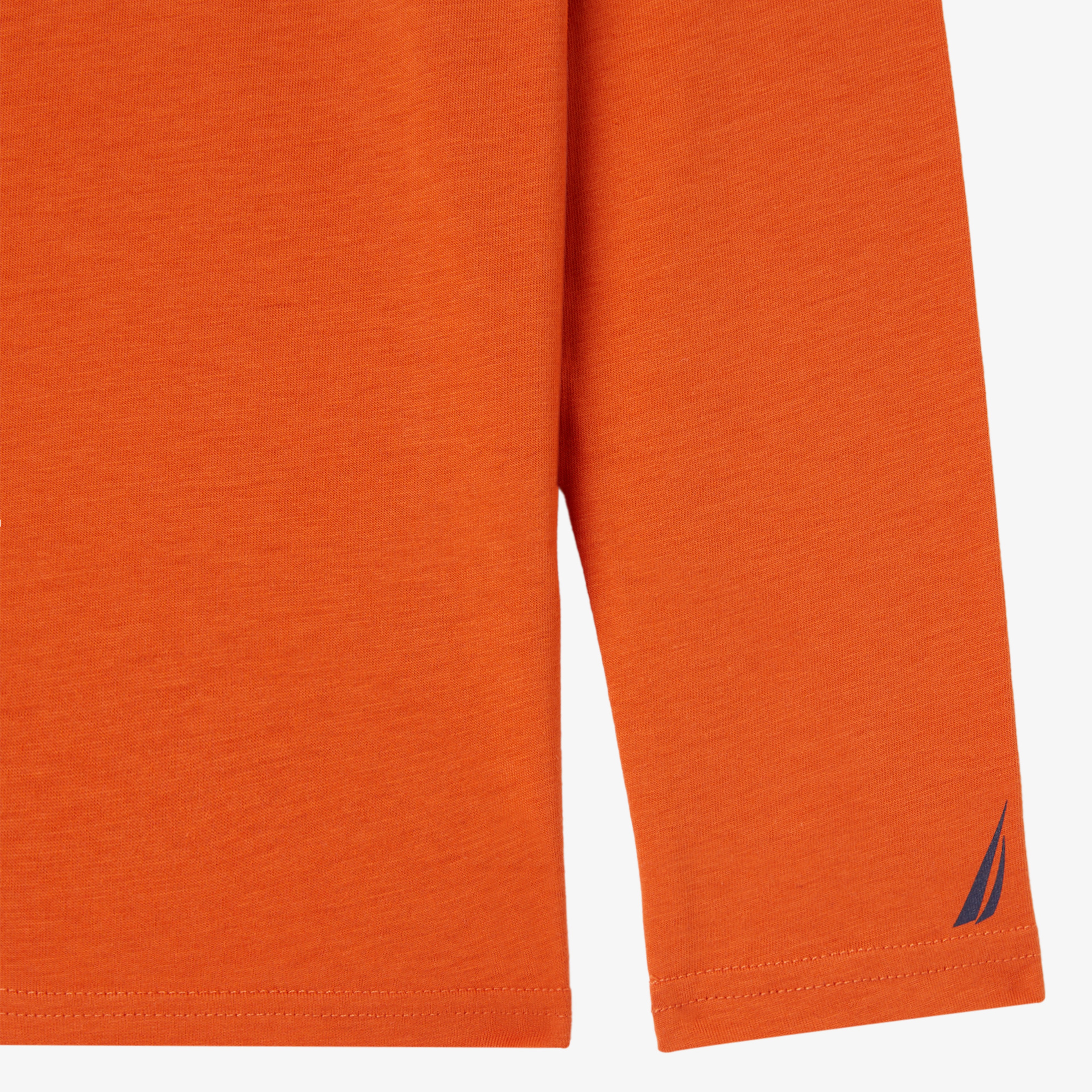 Nautica Erkek Çocuk Turuncu Uzun Kollu T-Shirt