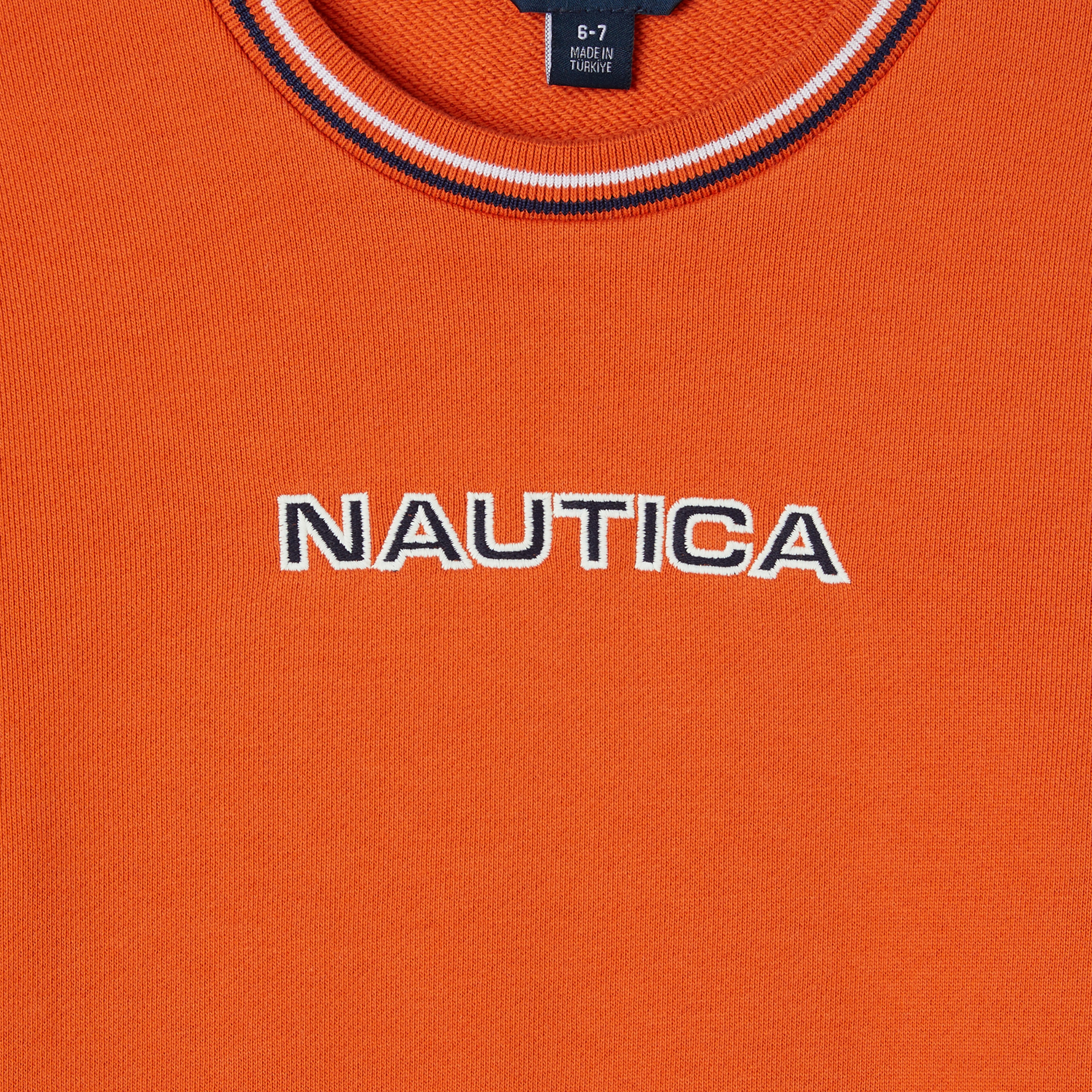 Nautica Erkek Çocuk Turuncu Sweatshirt