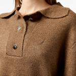 Nautica Kadın Kahverengi Regular Fit Kazak