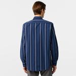 Nautica Erkek Lacivert Classic Fit Çizgili Gömlek