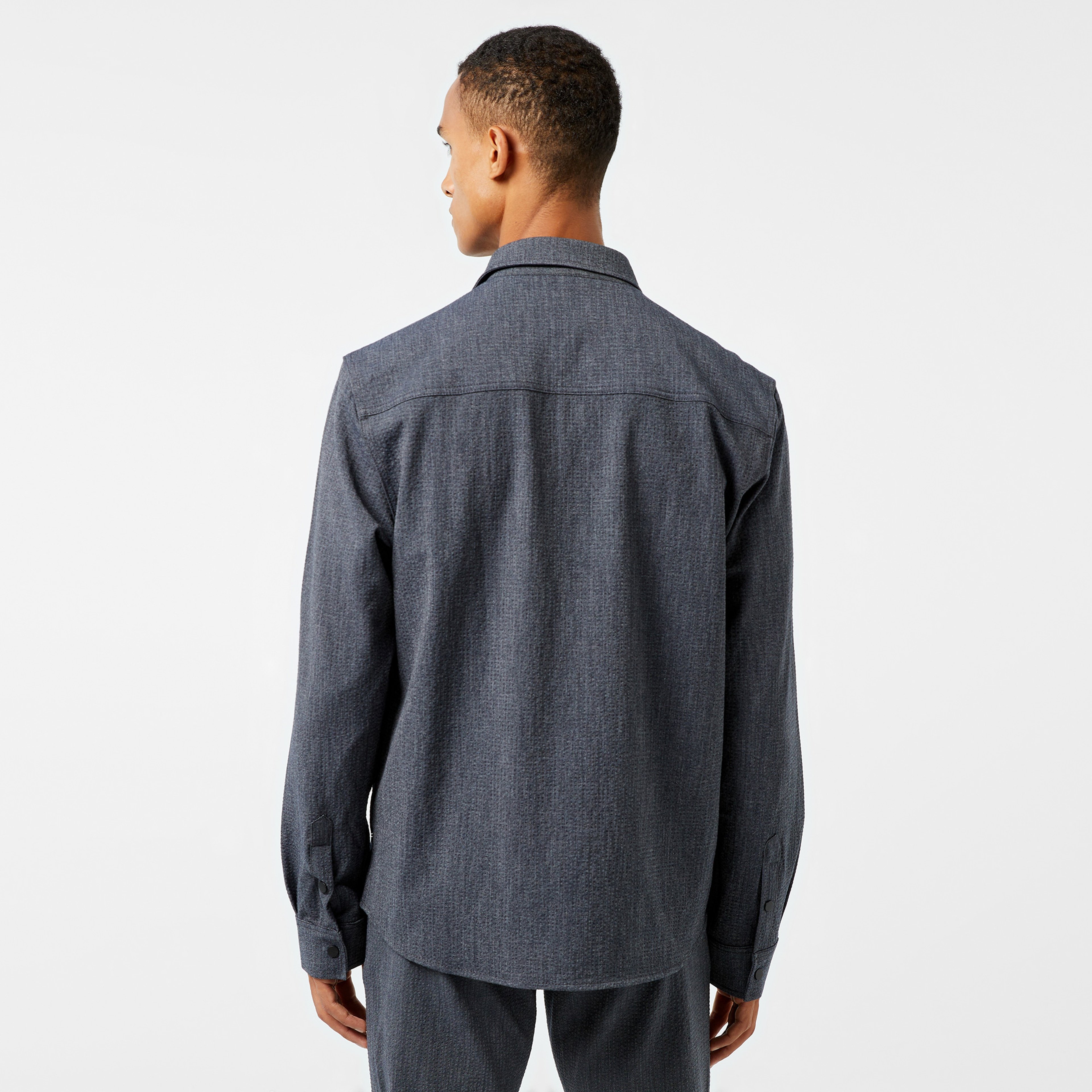 Nautica Erkek Gri Regular Fit Gömlek