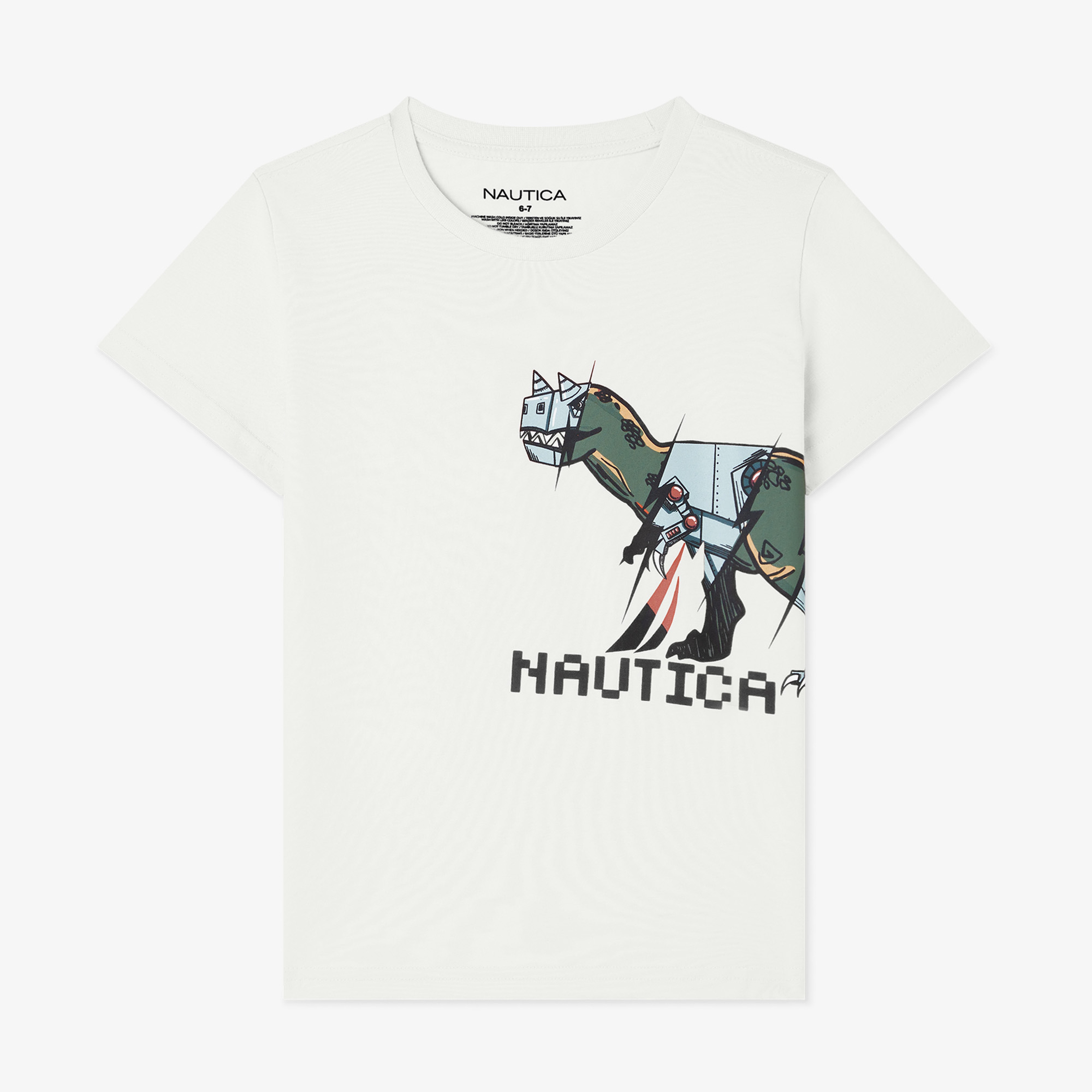 Nautica Classic Çocuk Krem T-Shirt