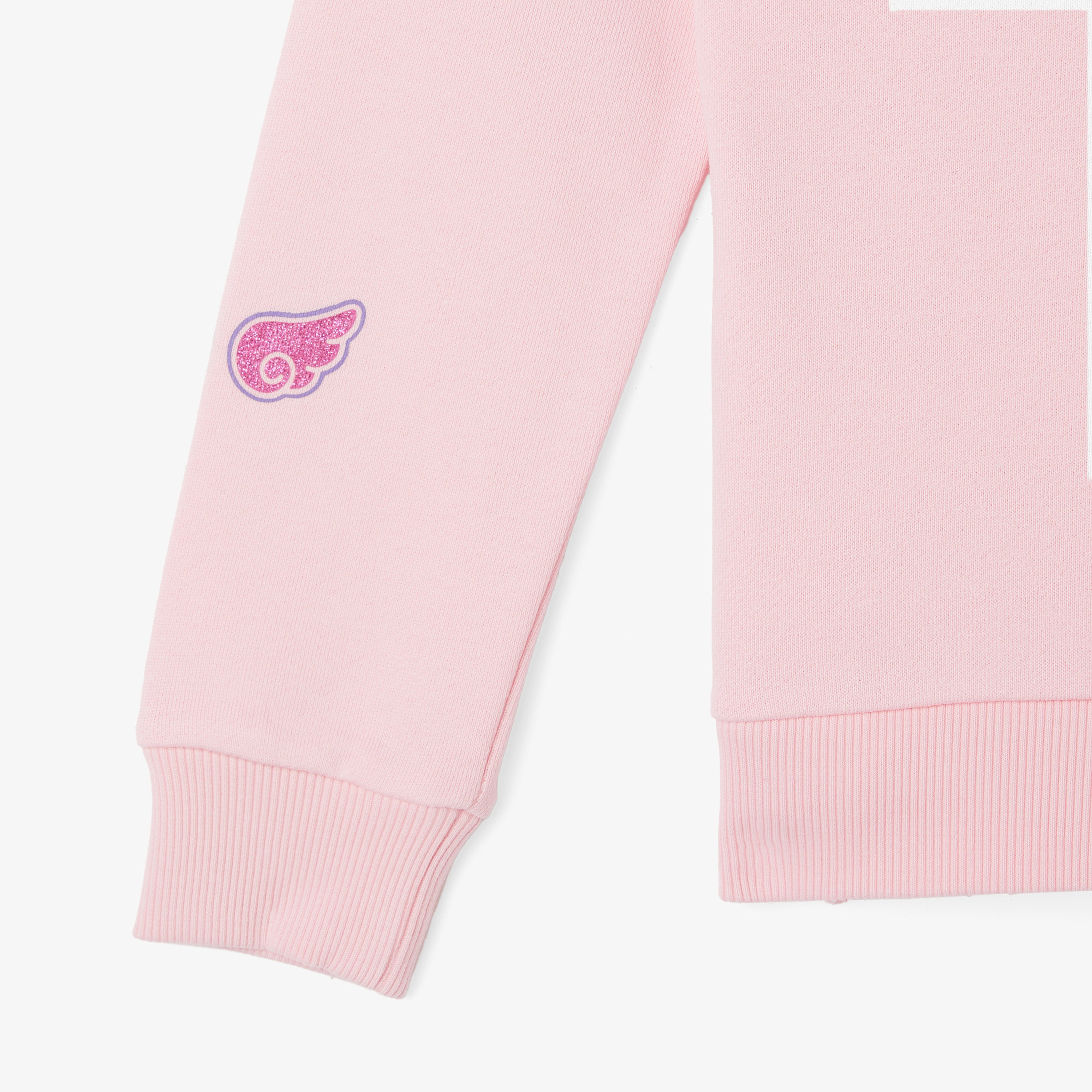 Nautica Knit Active Top Çocuk Pembe Eşofman Üstü