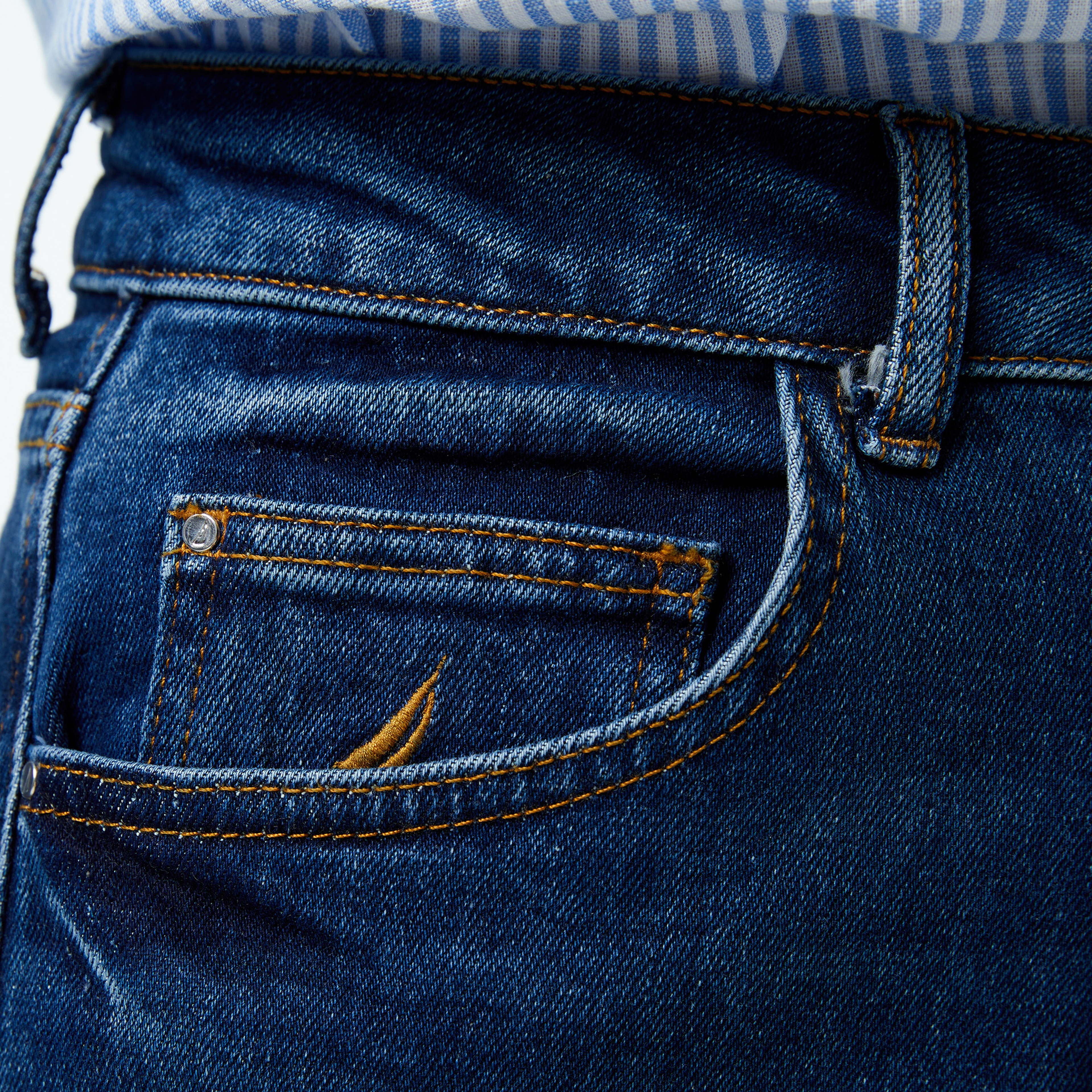 Nautica Kadın Lacivert Jean Pantolon