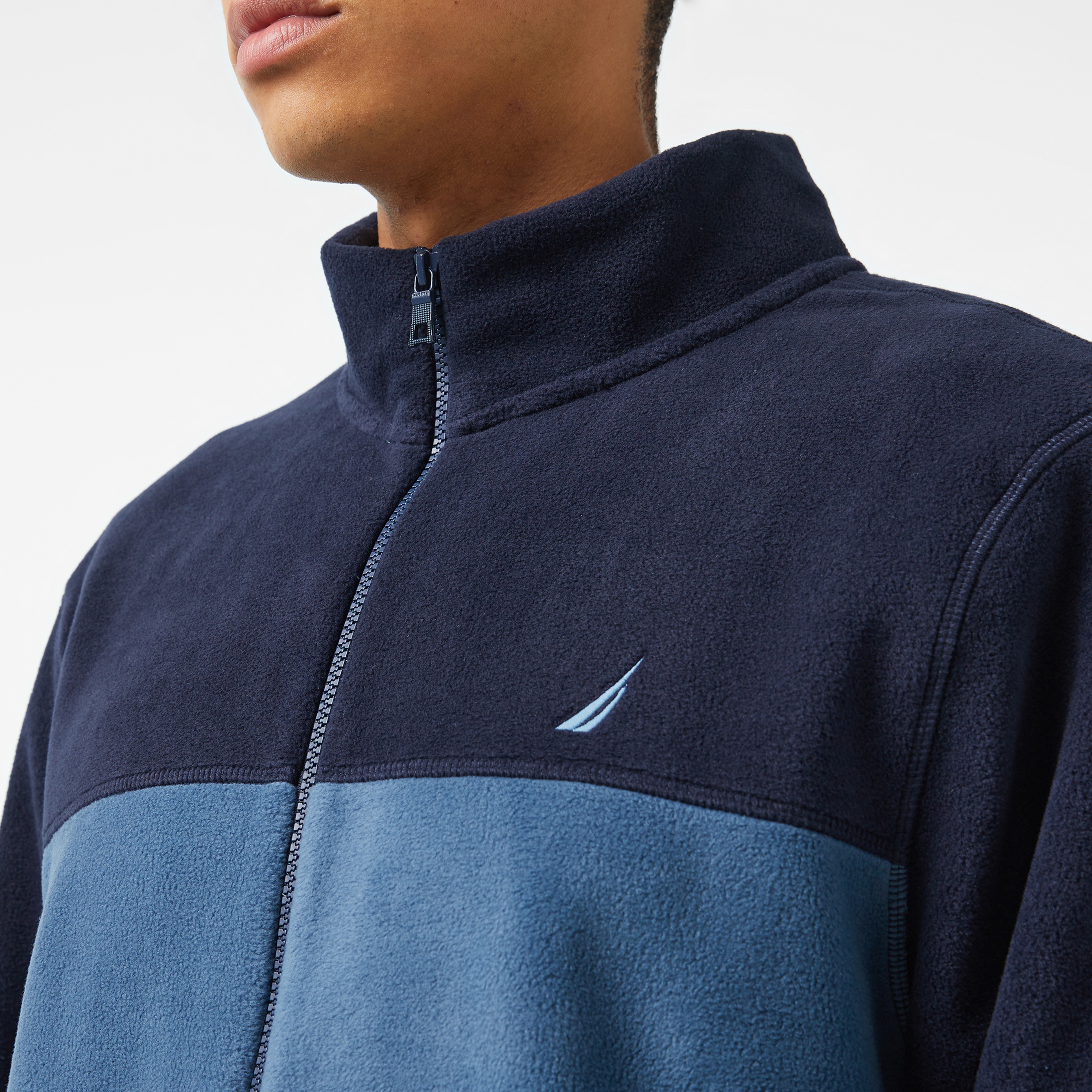 Nautica Erkek Lacivert Regular Fit Polar Sweatshirt