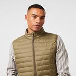 Nautica Erkek Haki Su Kaydırma Özellikli Kaz Tüyü Yelek