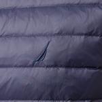 Nautica Erkek Lacivert Su Kaydırma Özellikli Kaz Tüyü Yelek