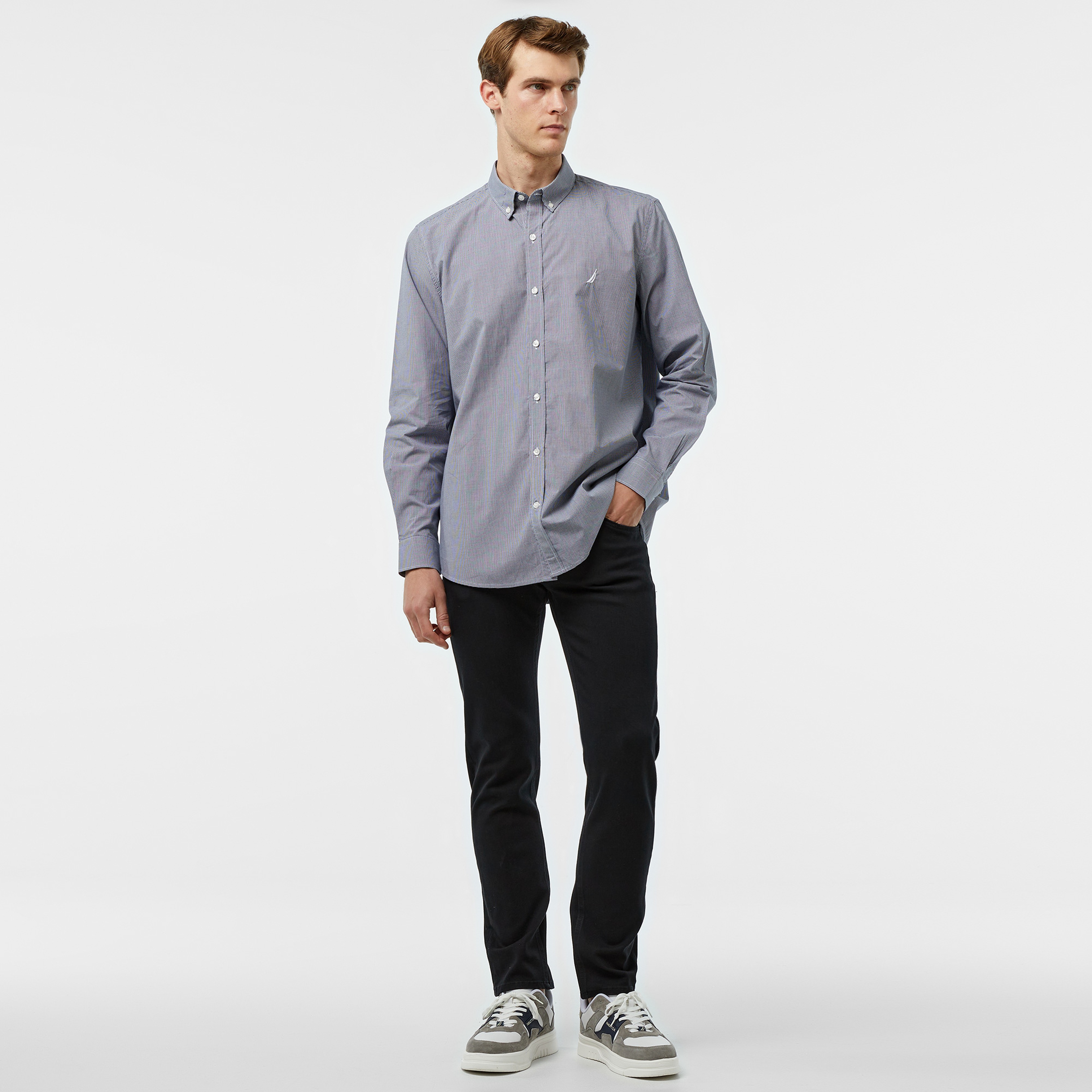 Nautica Erkek Lacivert Gömlek