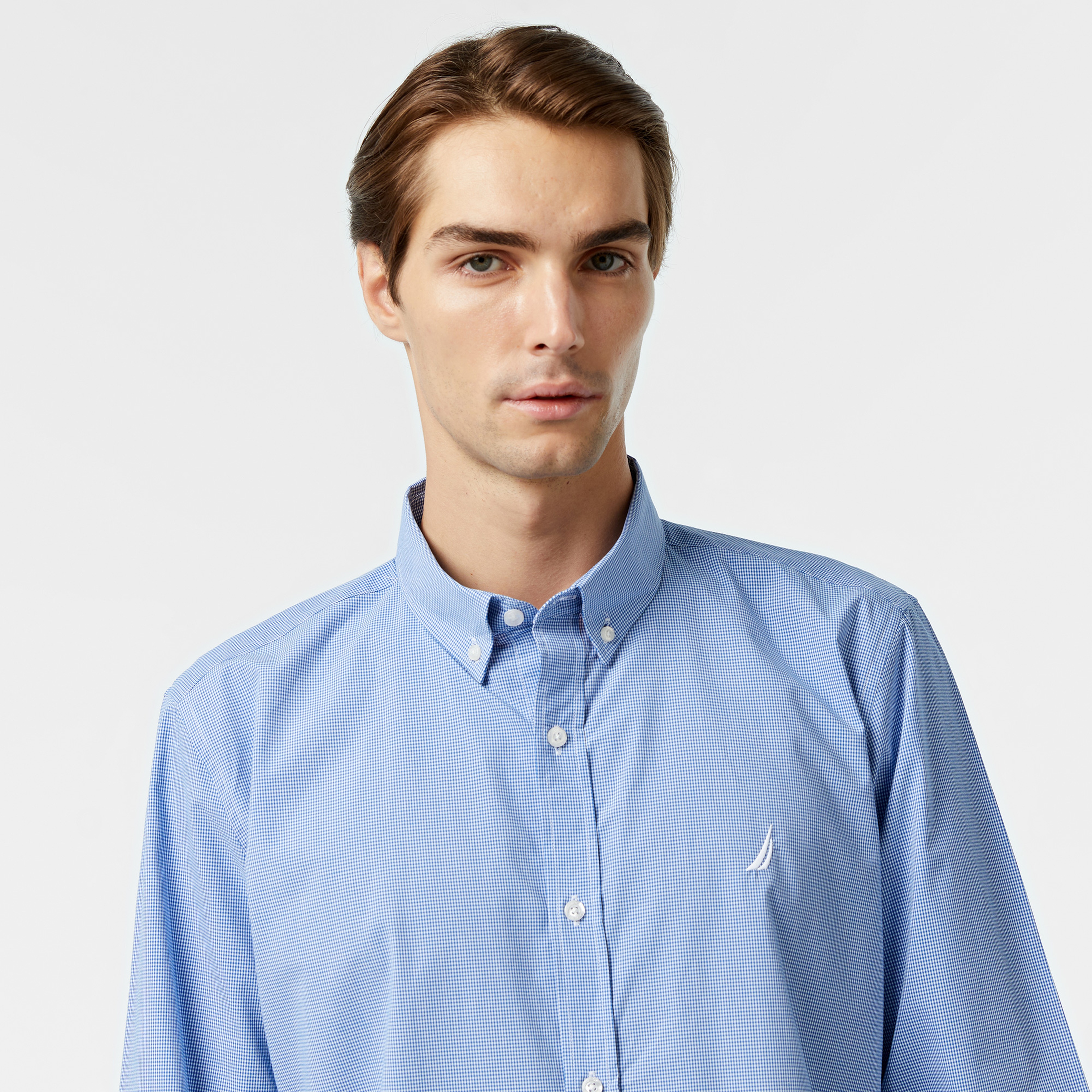 Nautica Erkek Mavi Gömlek