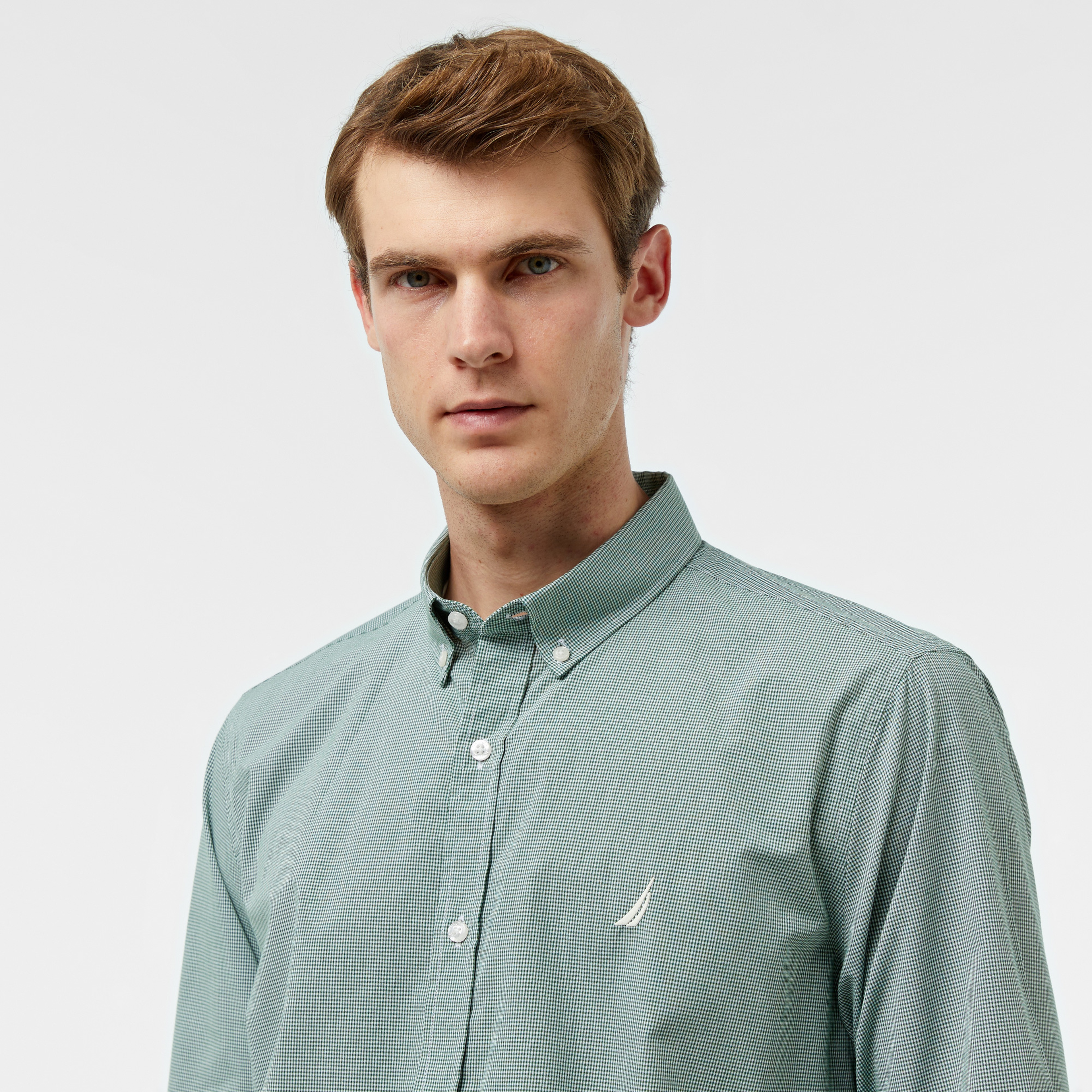 Nautica Erkek Yeşil Gömlek