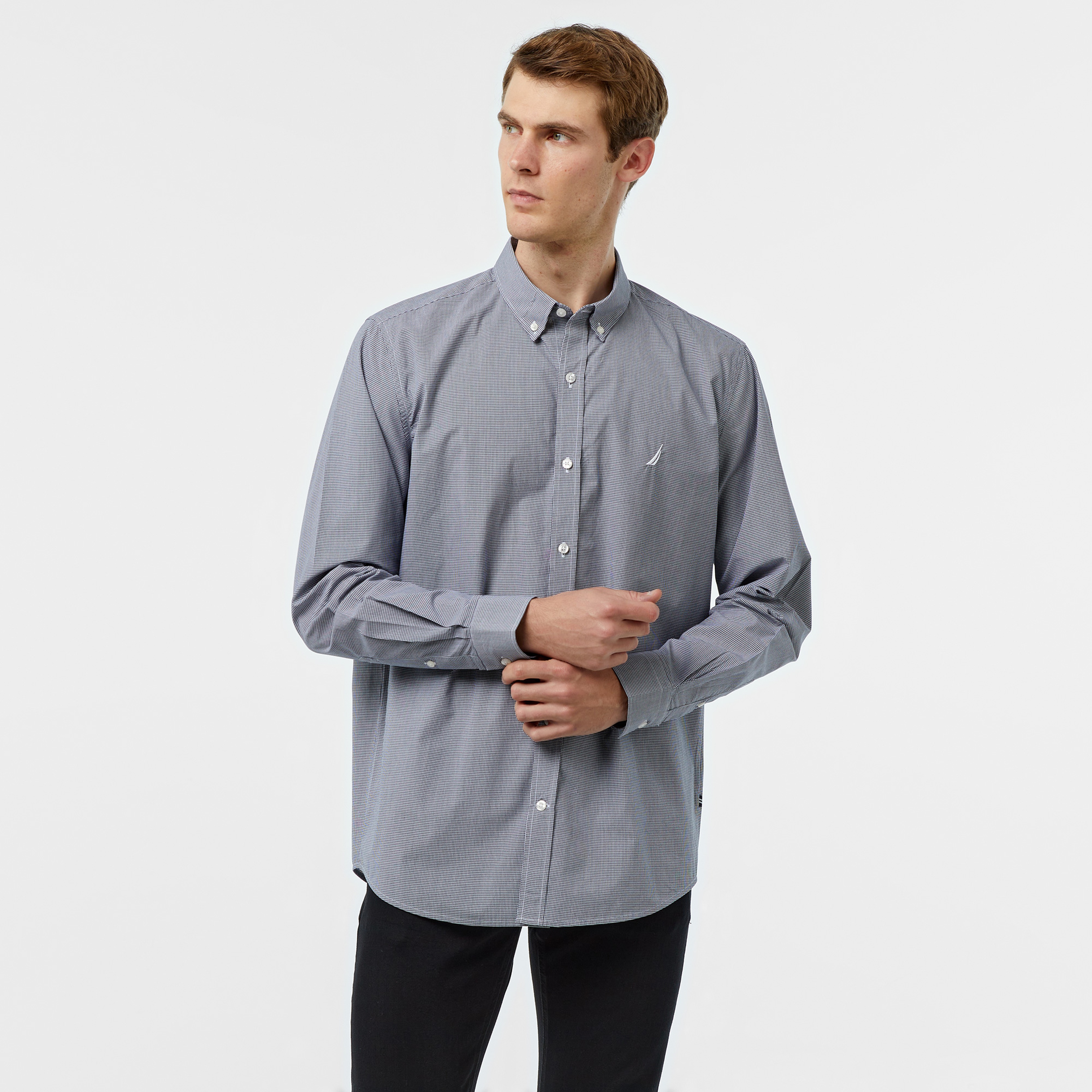 Nautica Erkek Lacivert Gömlek