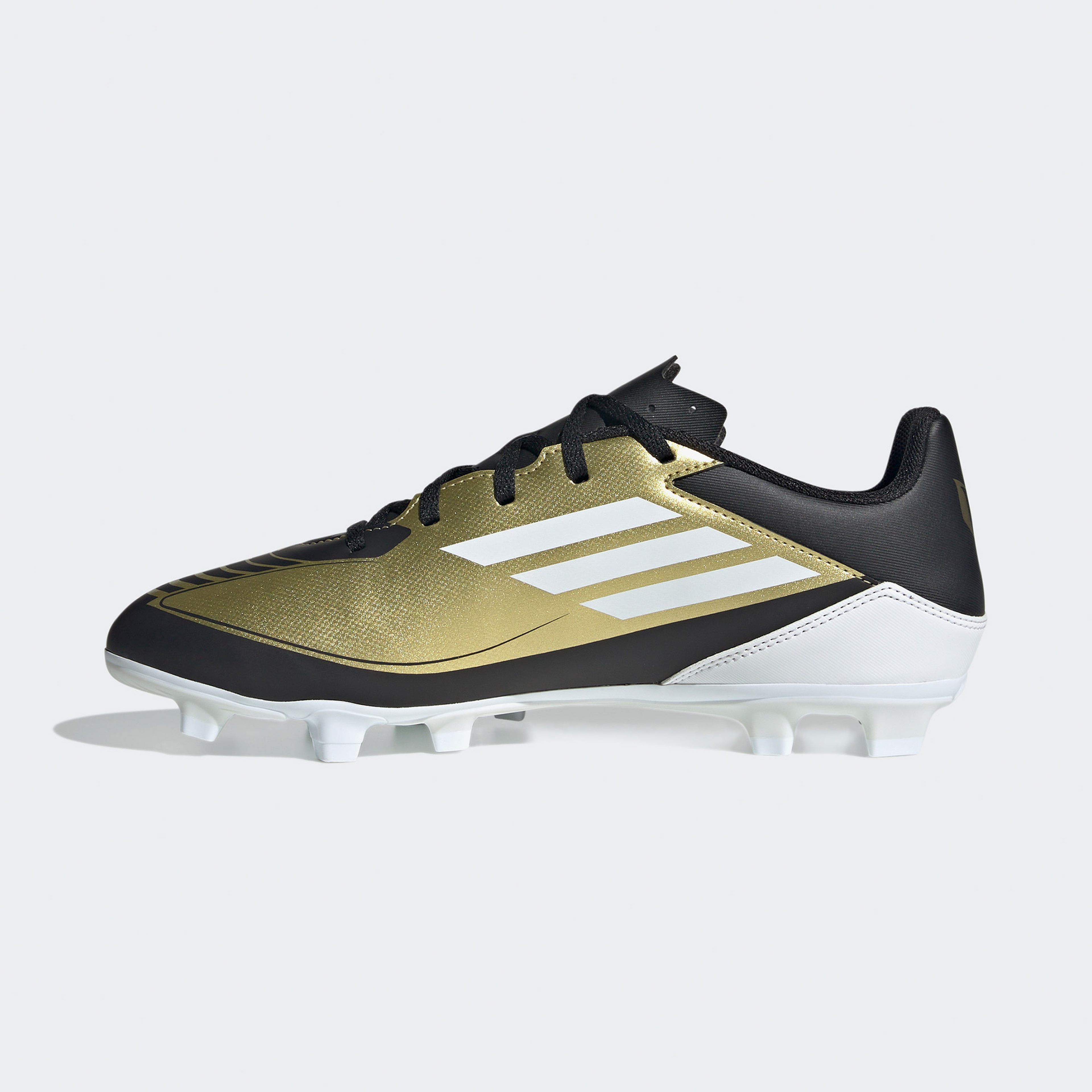 adidas F50 Club Messi FxG Erkek Sarı Çim Saha Kramponu