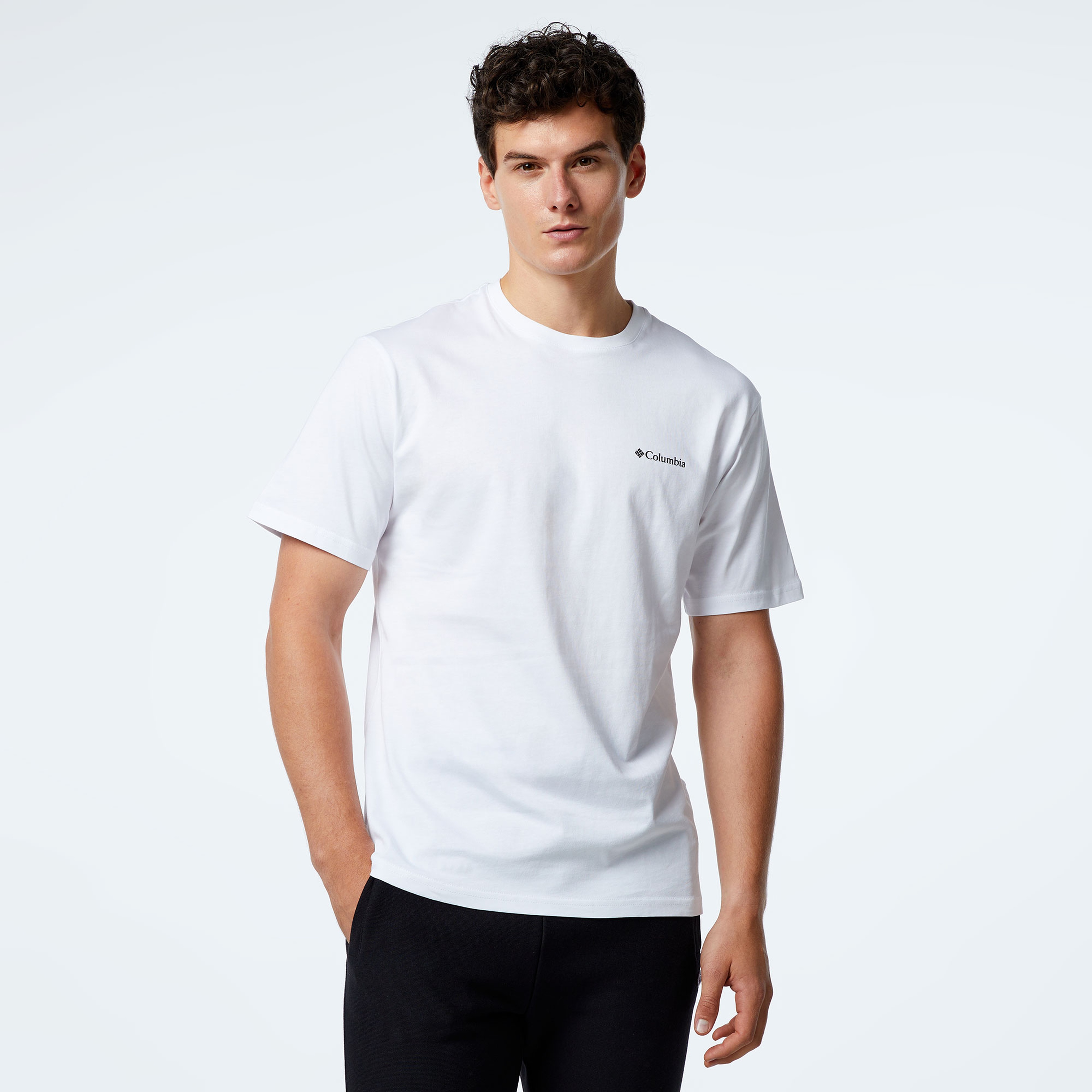 Columbia Erkek Beyaz T-Shirt