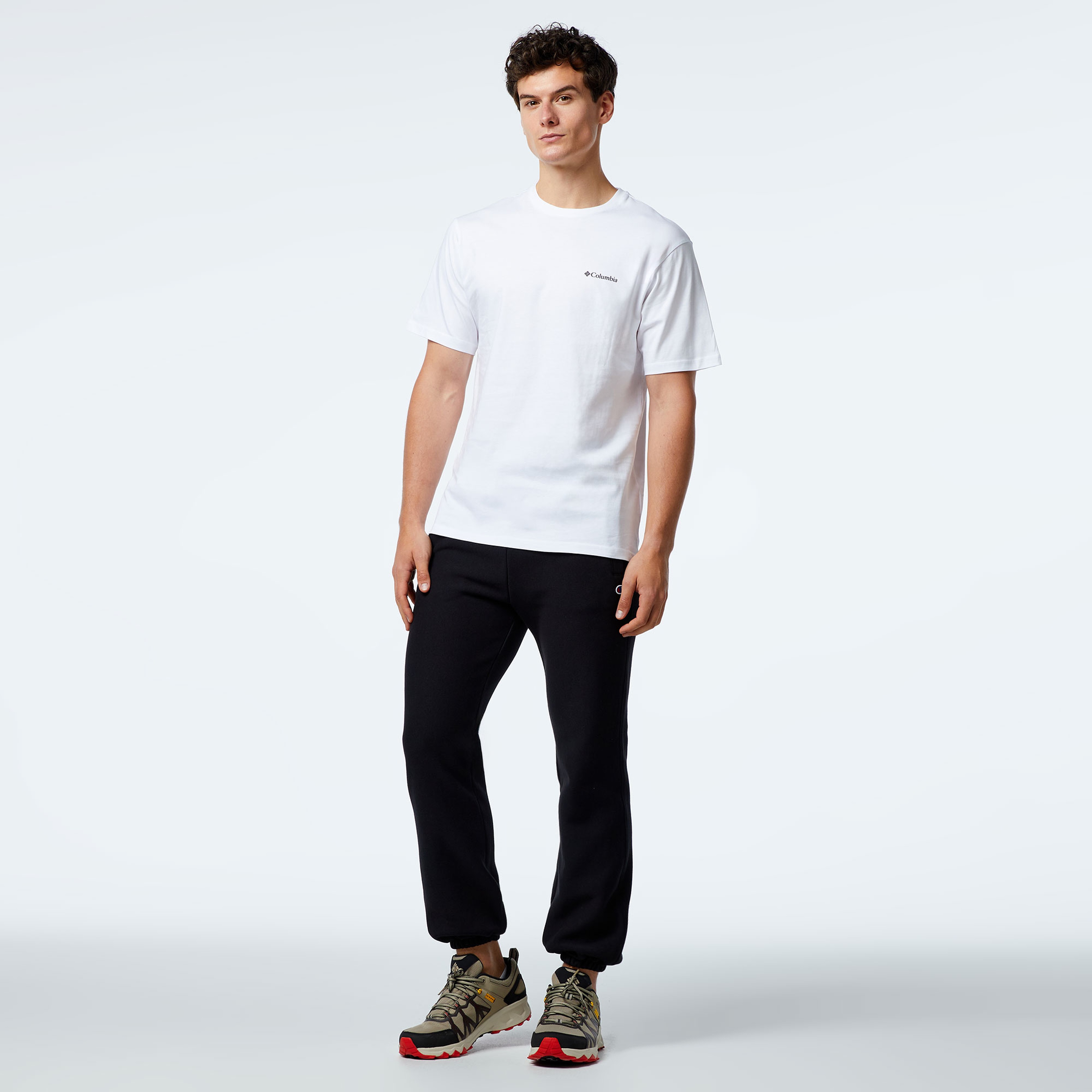 Columbia Erkek Beyaz T-Shirt