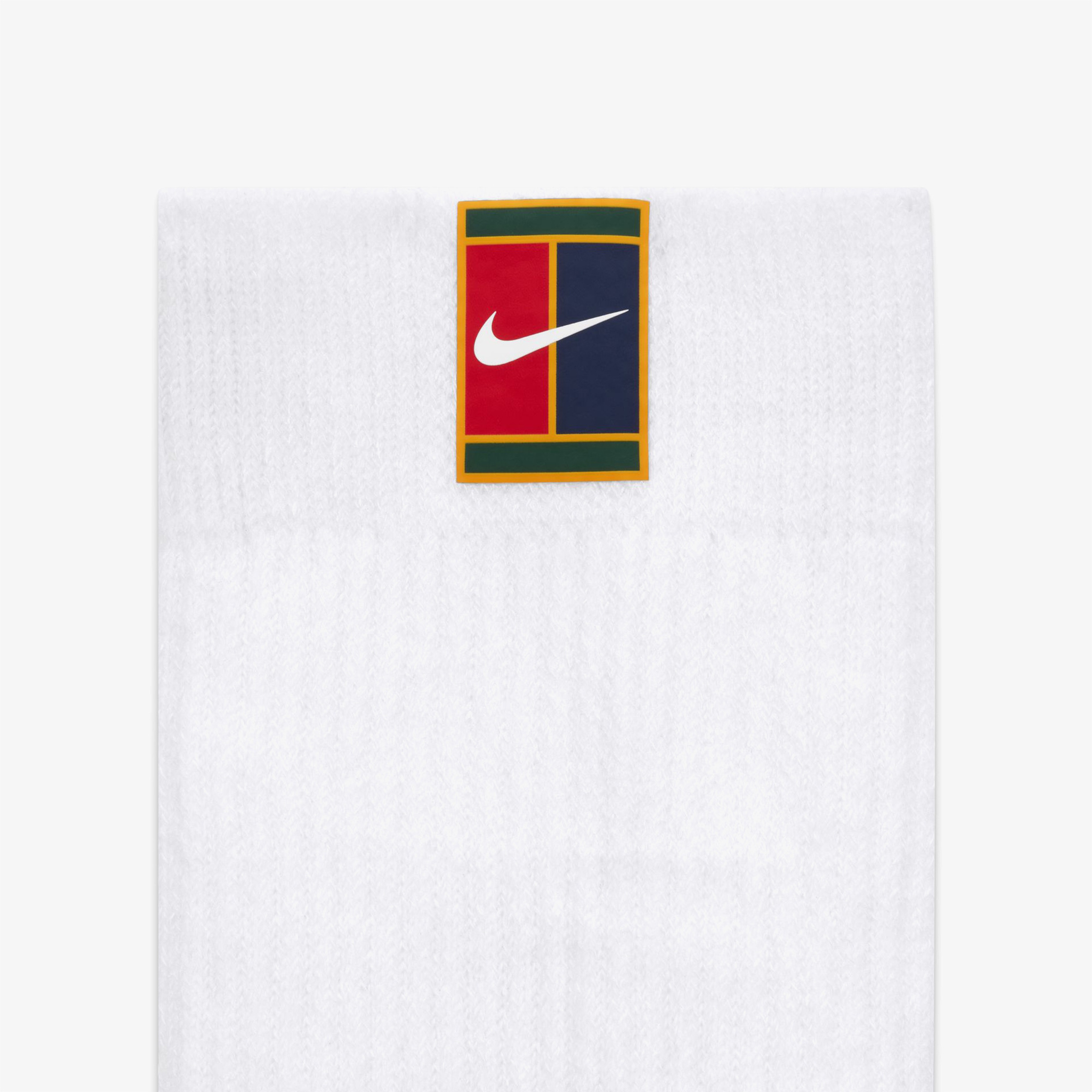 Nike Court Multiplier Cushioned 2'li Unisex Beyaz Tenis Çorabı