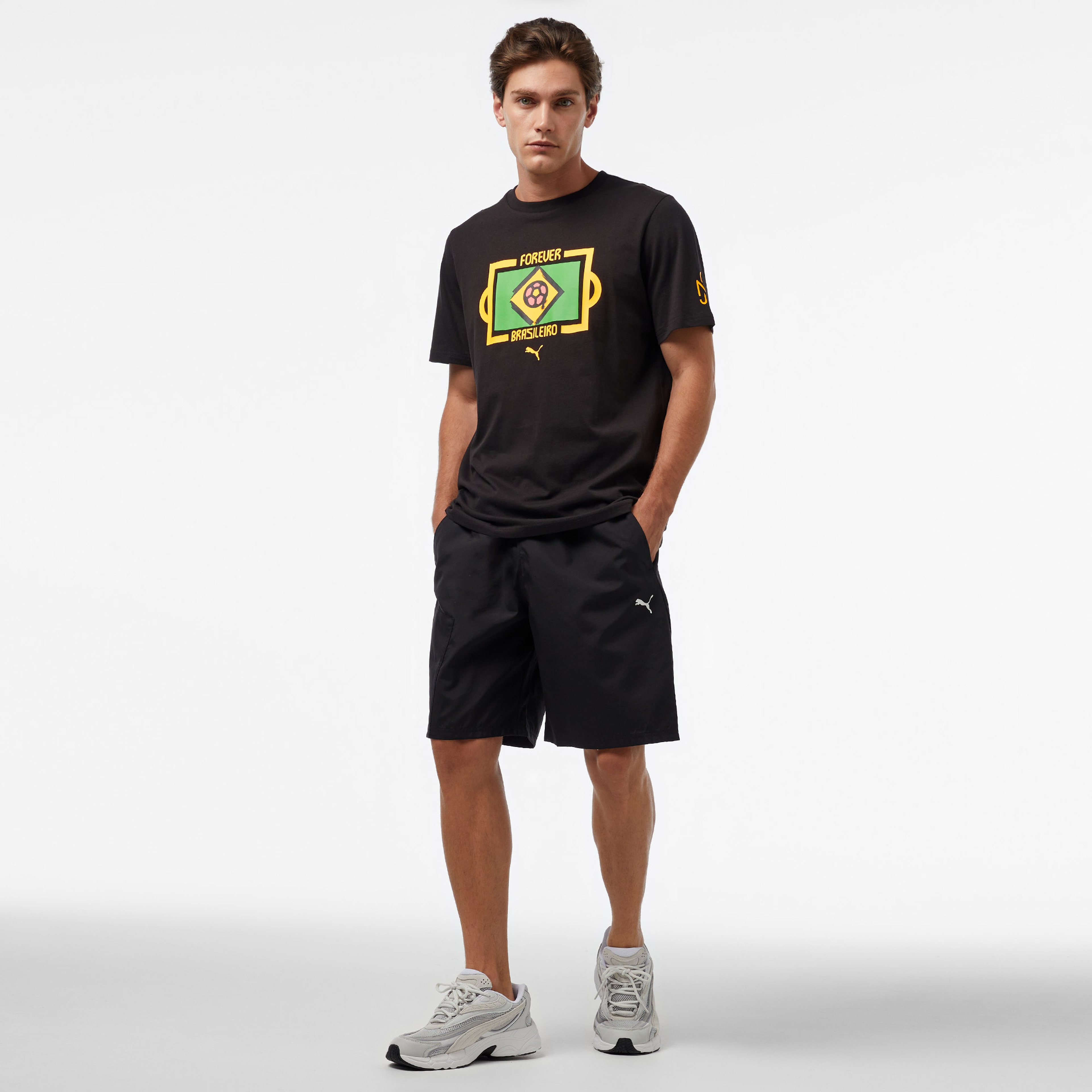 Puma Erkek Siyah T-Shirt