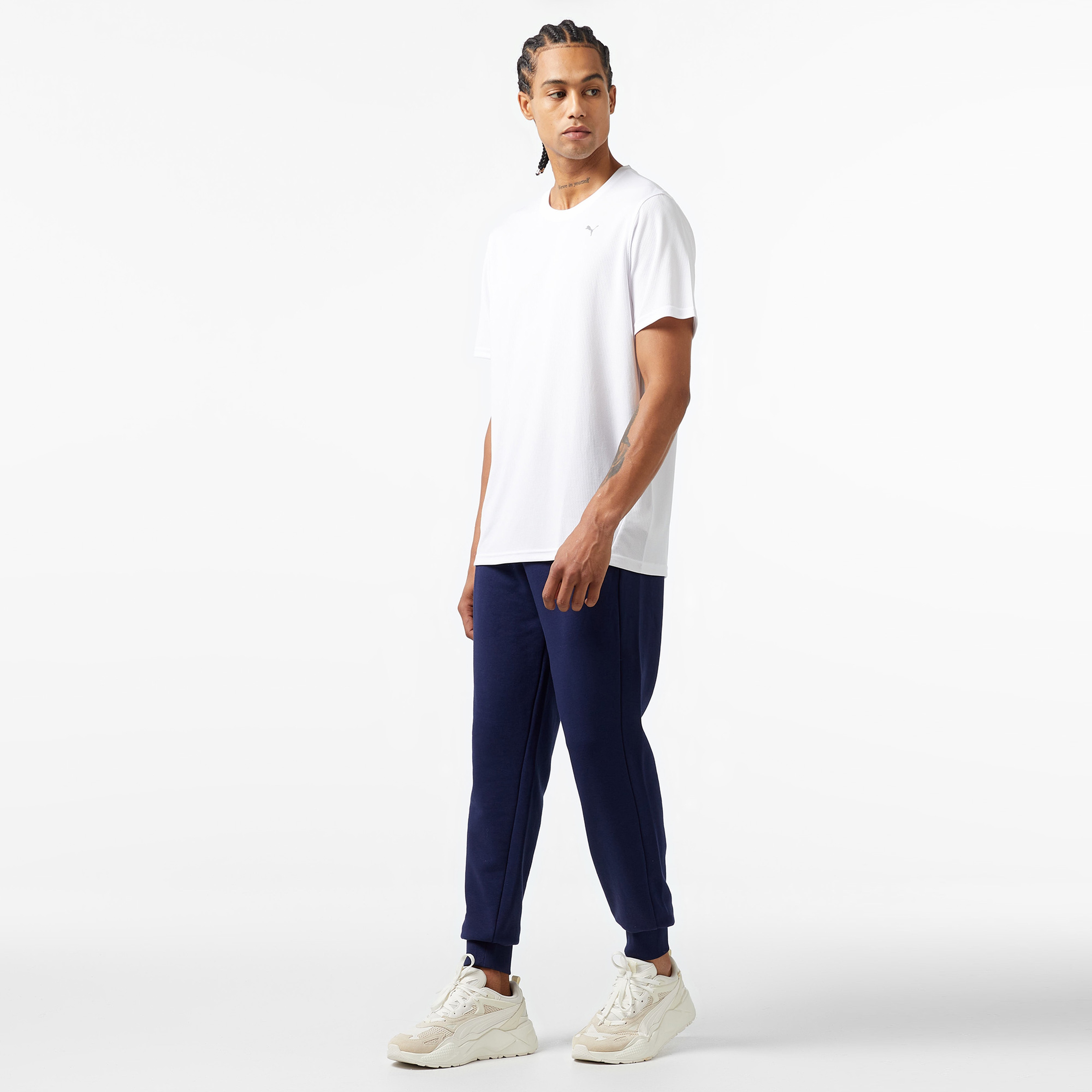 Puma Erkek Beyaz T-Shirt