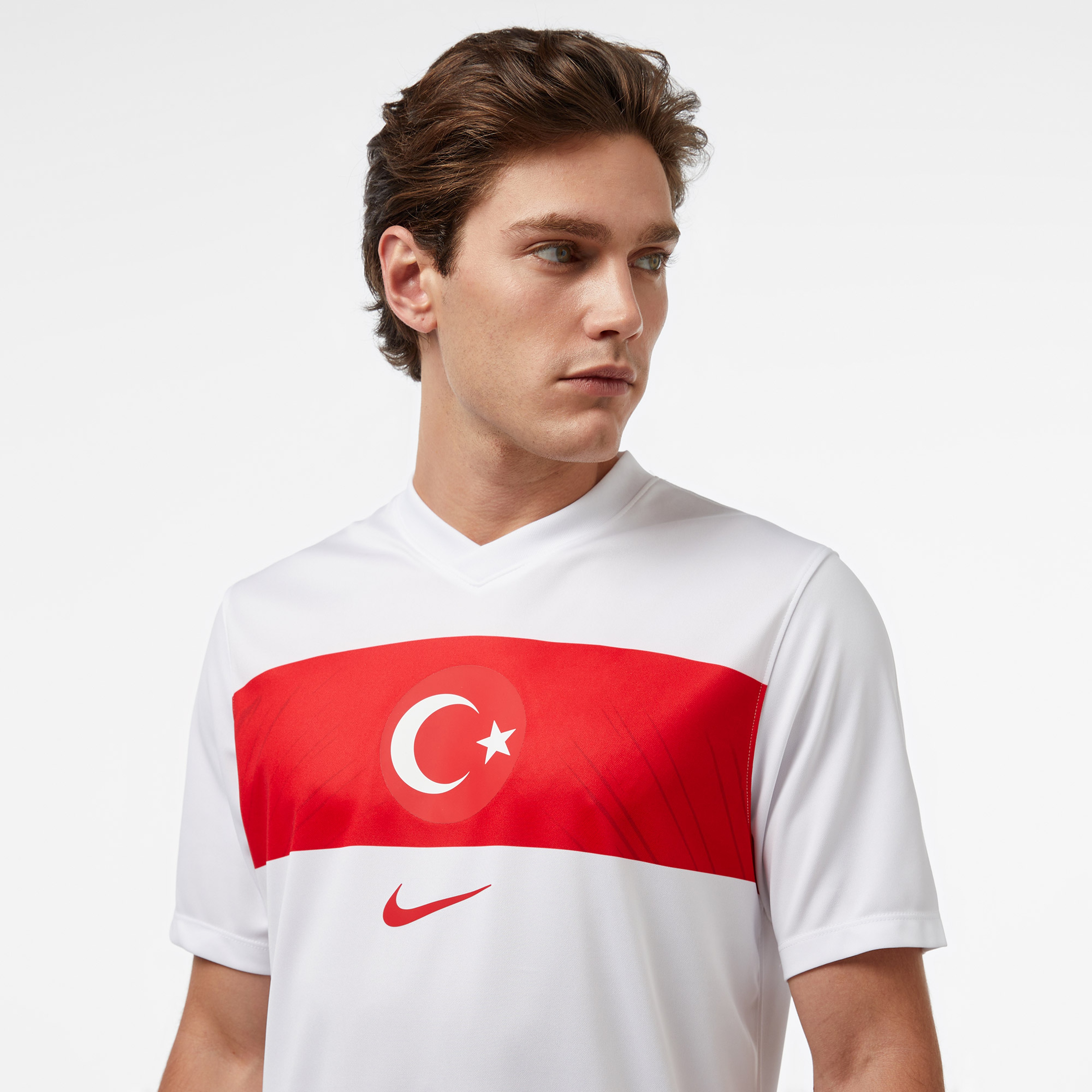 Nike Türkiye A Milli Takım Erkek Beyaz Futbol Forması