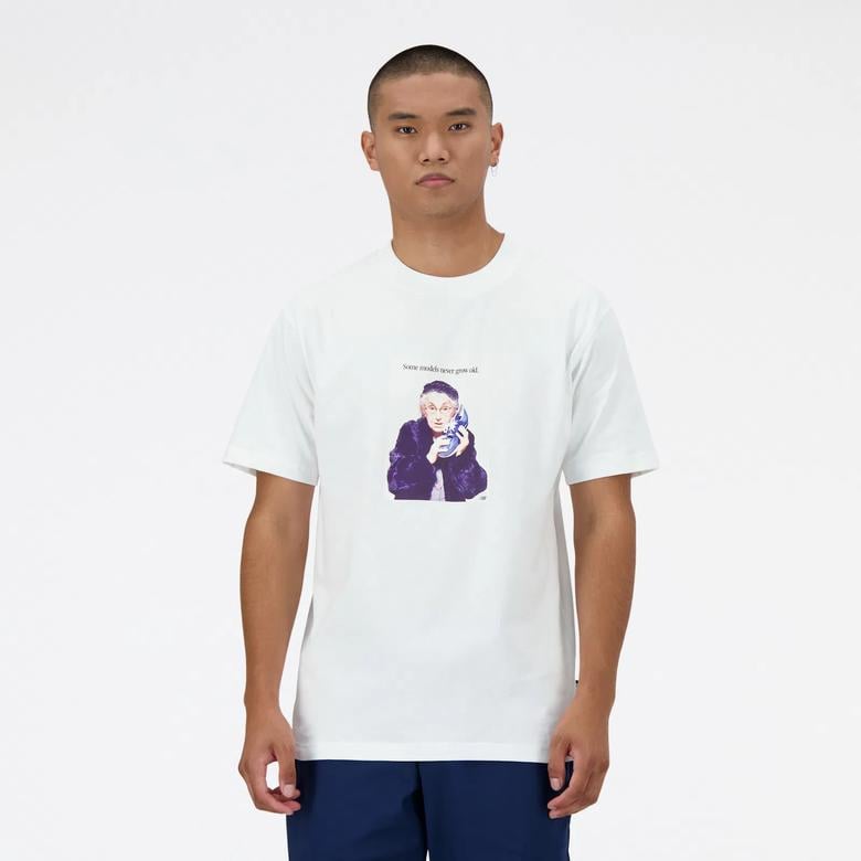 New Balance Erkek Siyah T-Shirt