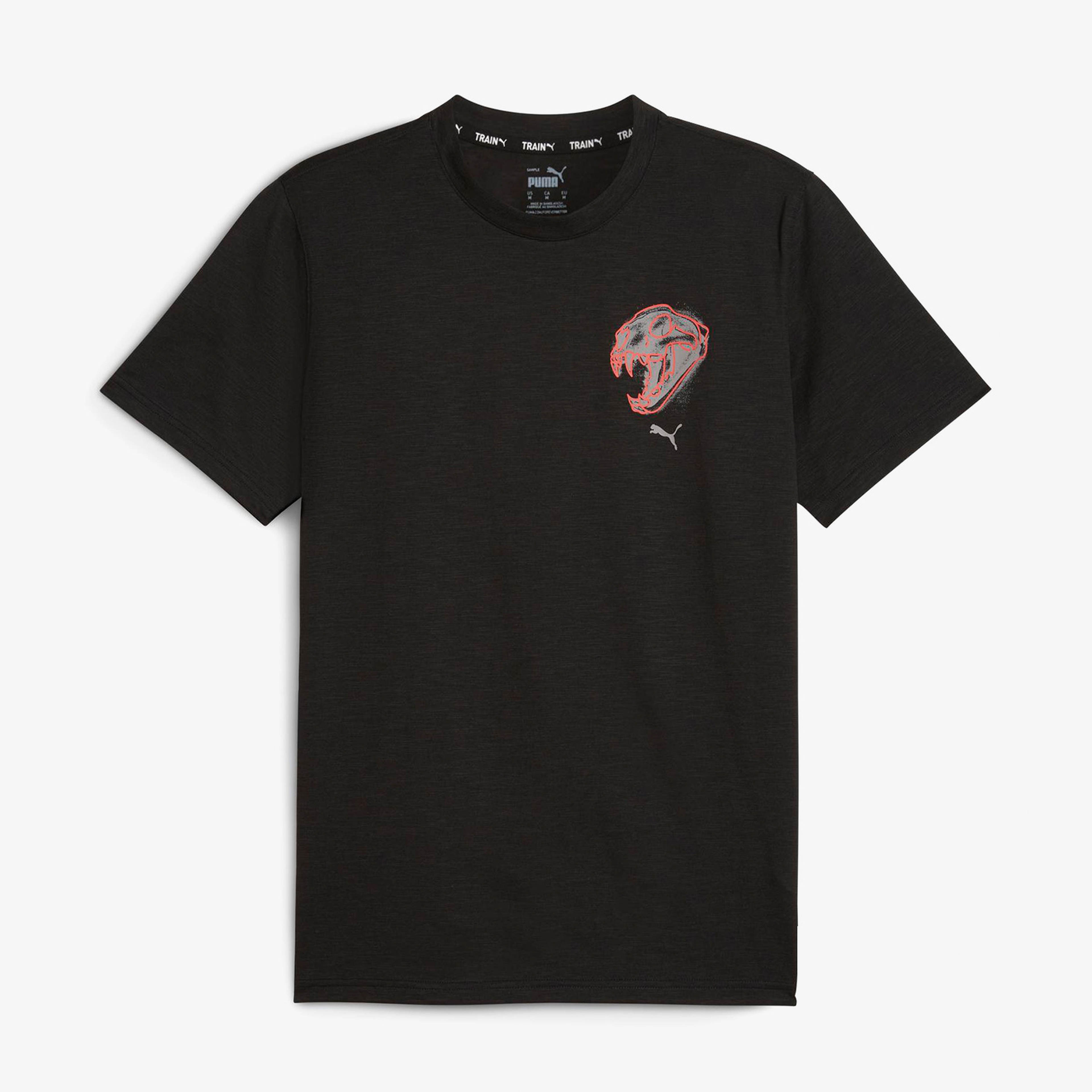 Puma Graphic Emblem Unisex Siyah T-Shirt