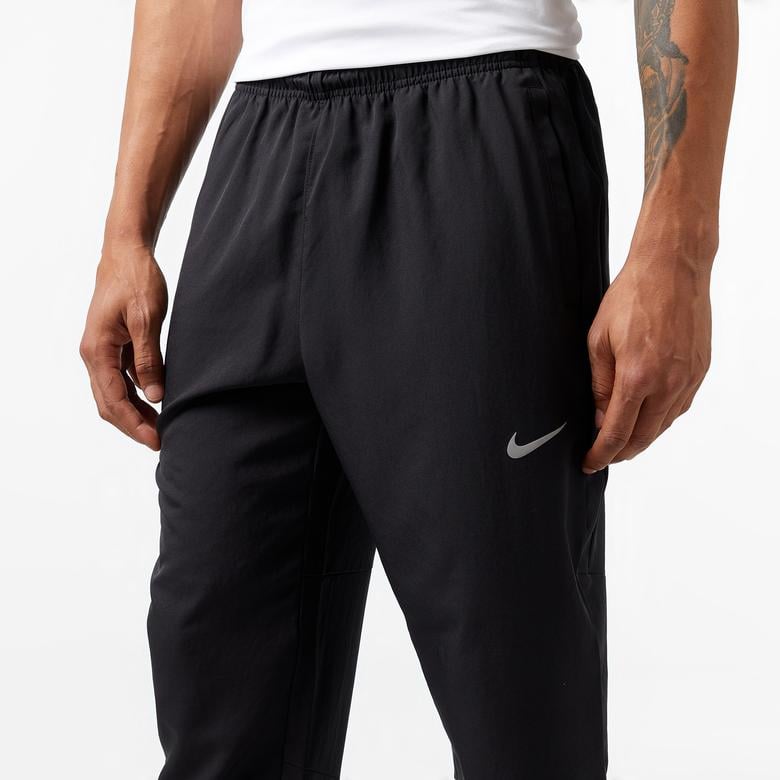 Nike Challenger Dri-Fit Erkek Siyah Koşu Eşofman Altı