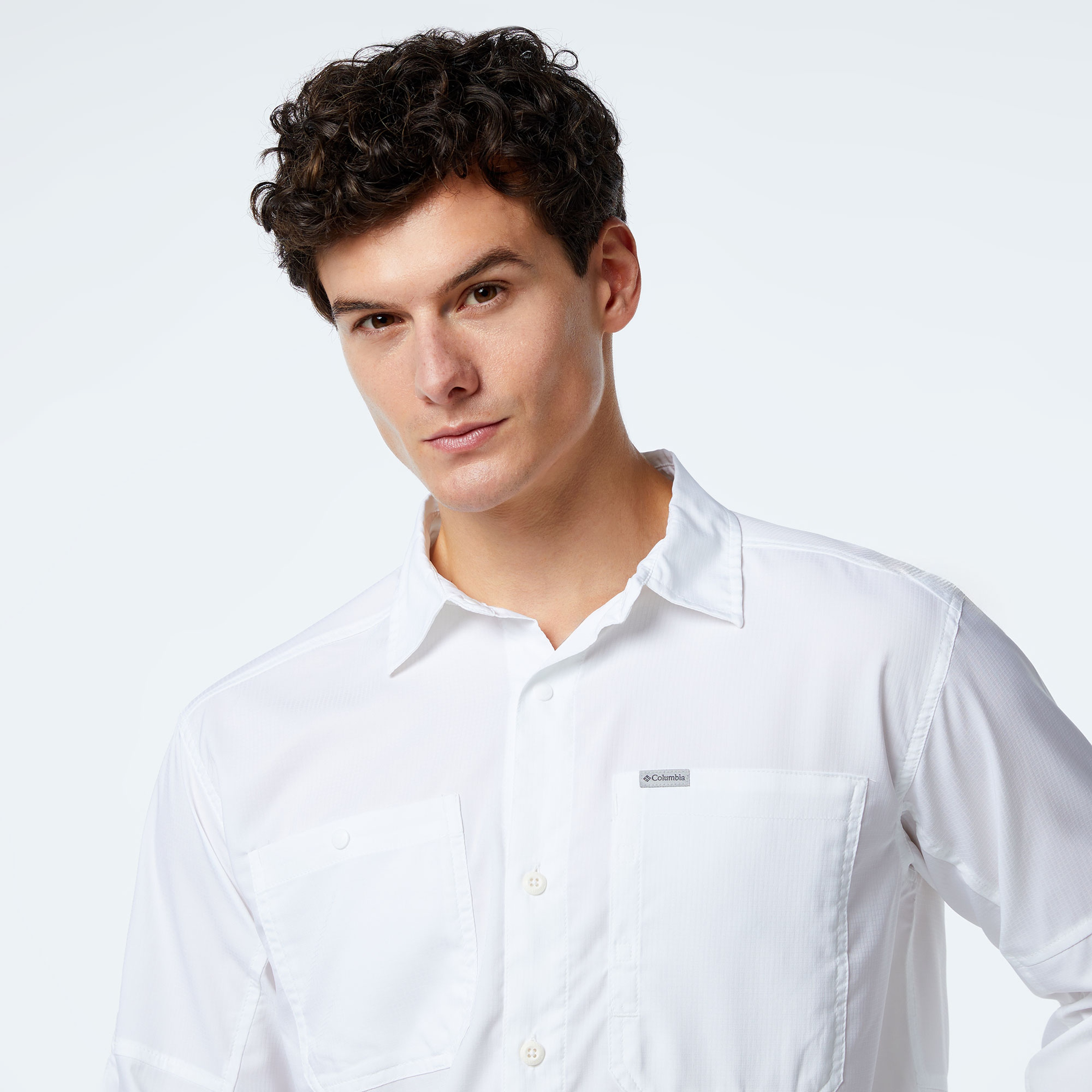 Columbia Erkek Beyaz Gömlek