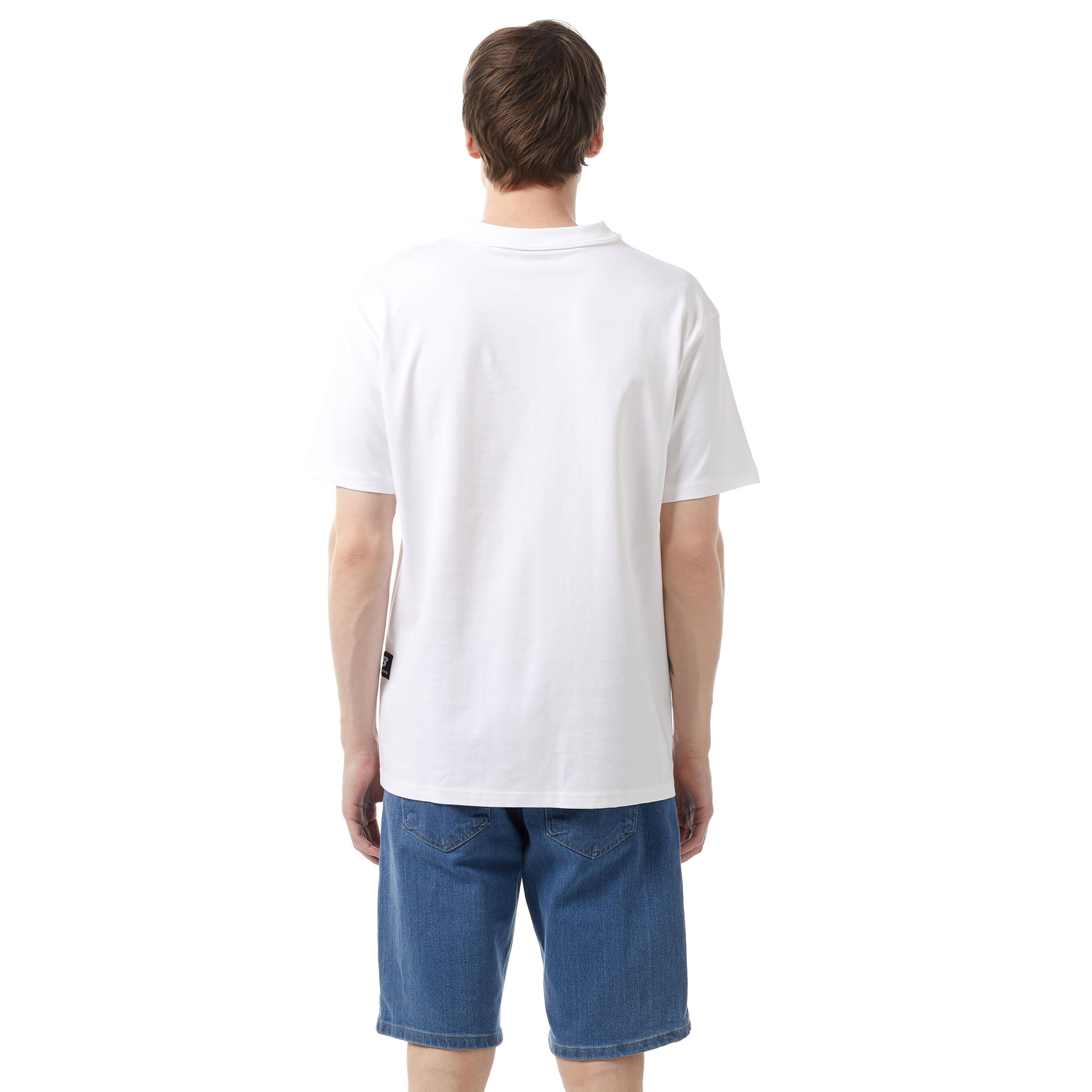 New Balance Erkek Beyaz T-Shirt