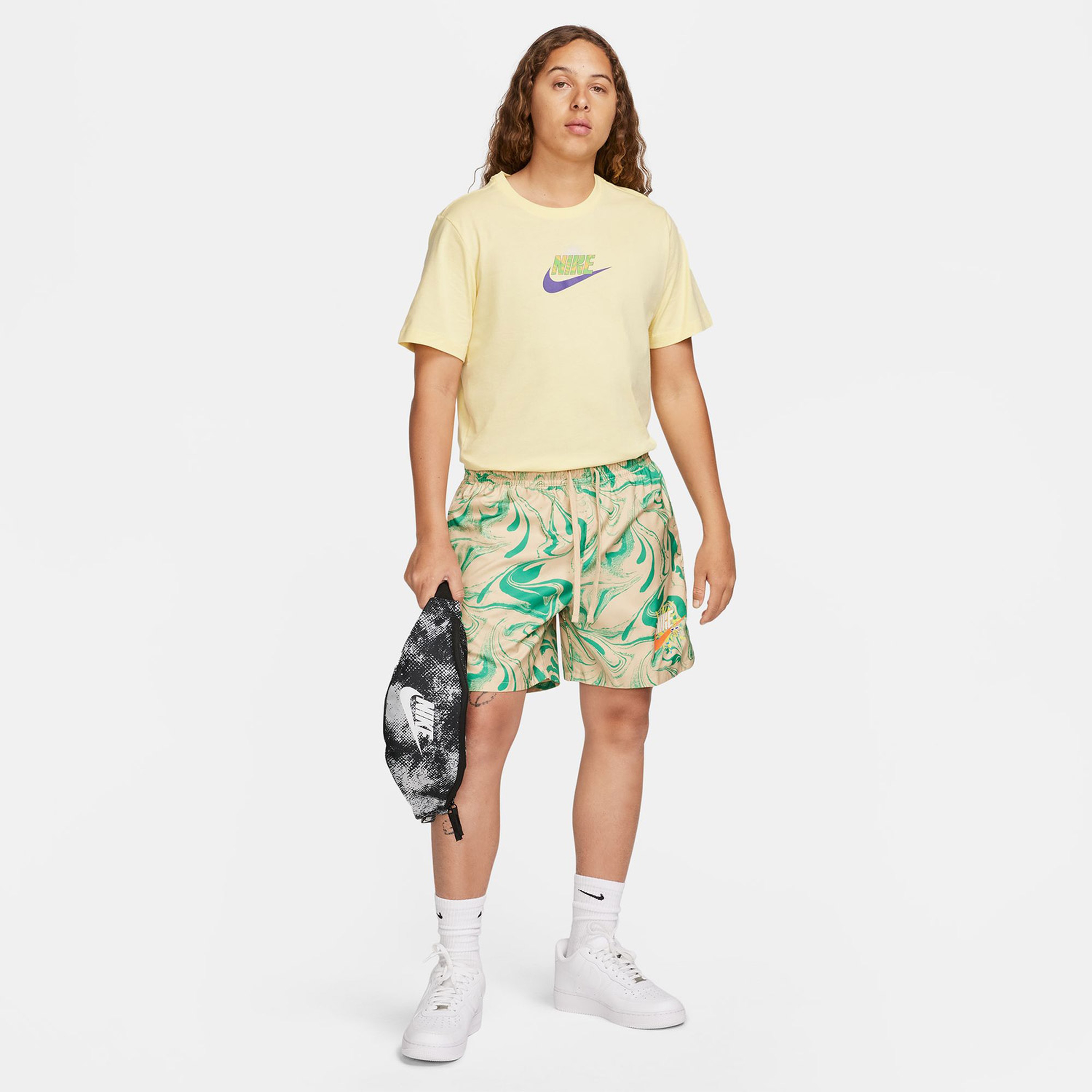 Nike Unisex Siyah Bel Çantası
