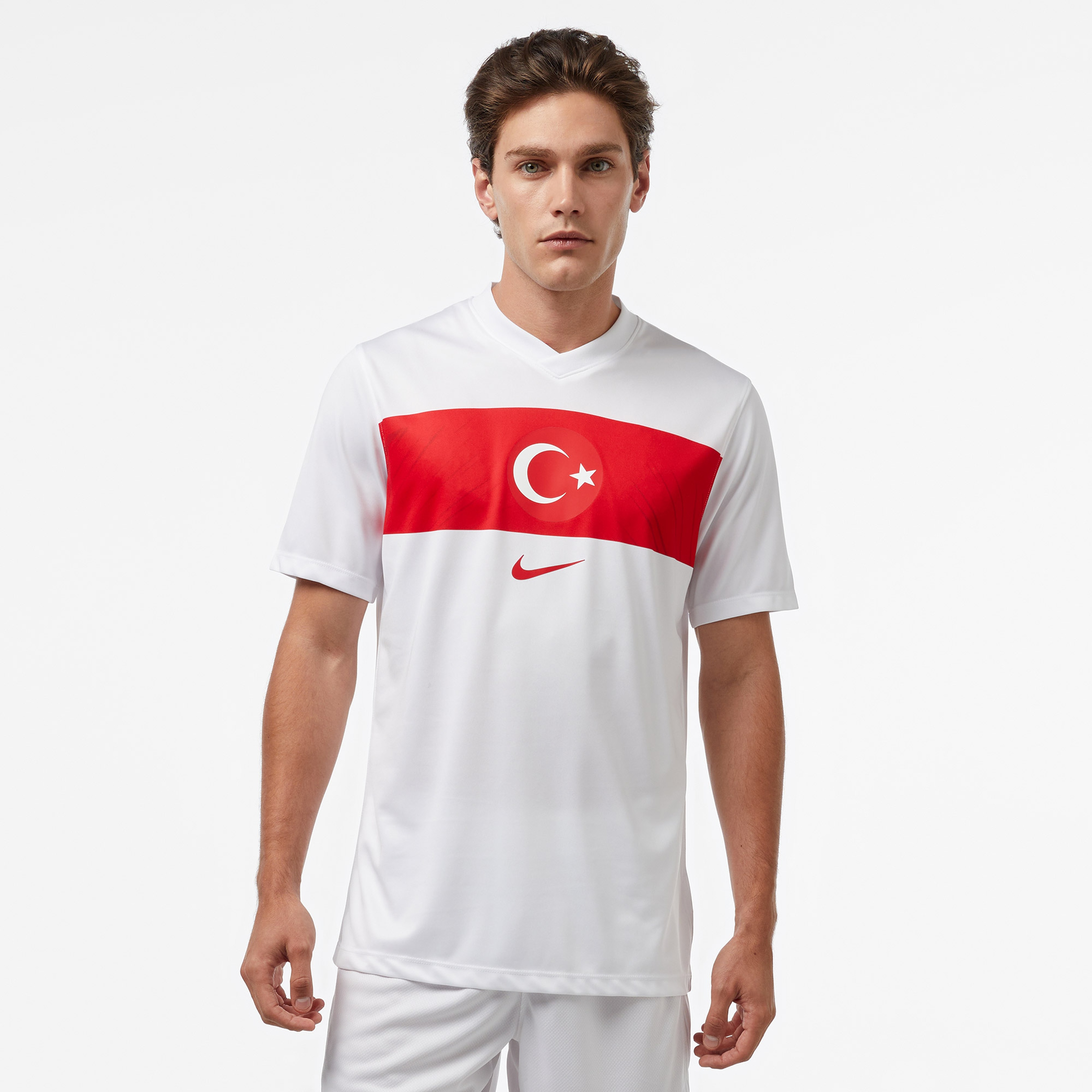 Nike Türkiye A Milli Takım Erkek Beyaz Futbol Forması