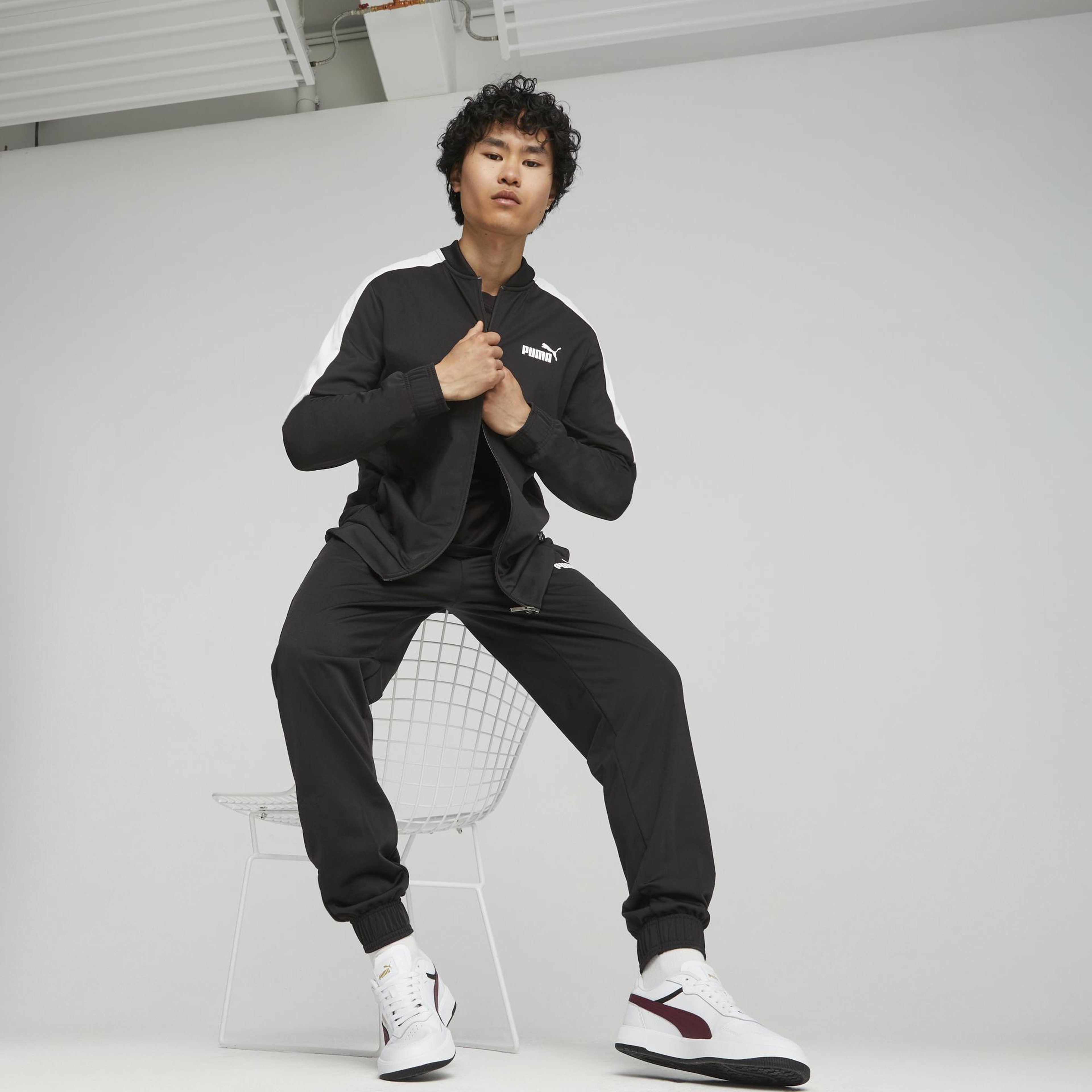 Puma Erkek Siyah Eşofman Takımı
