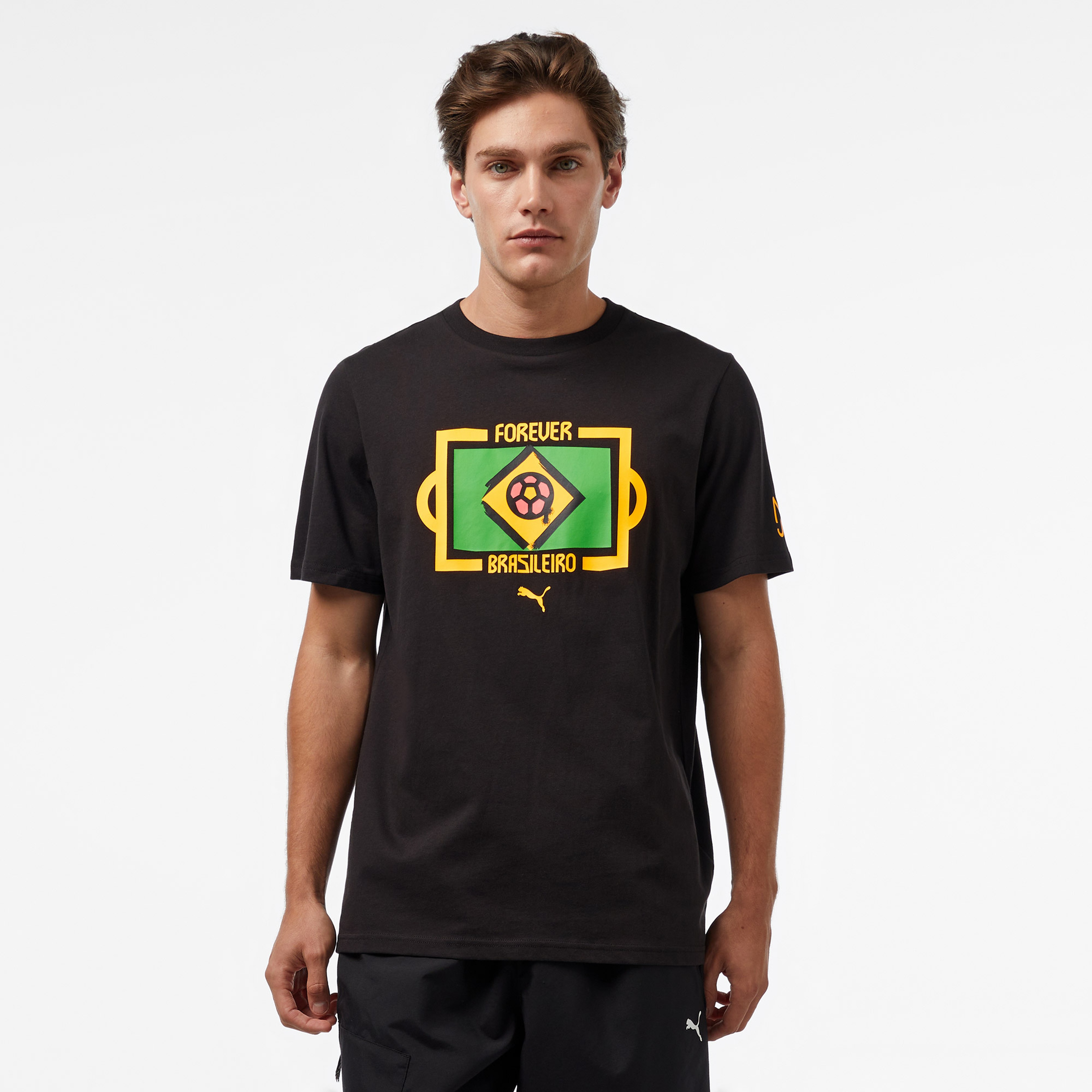 Puma Erkek Siyah T-Shirt