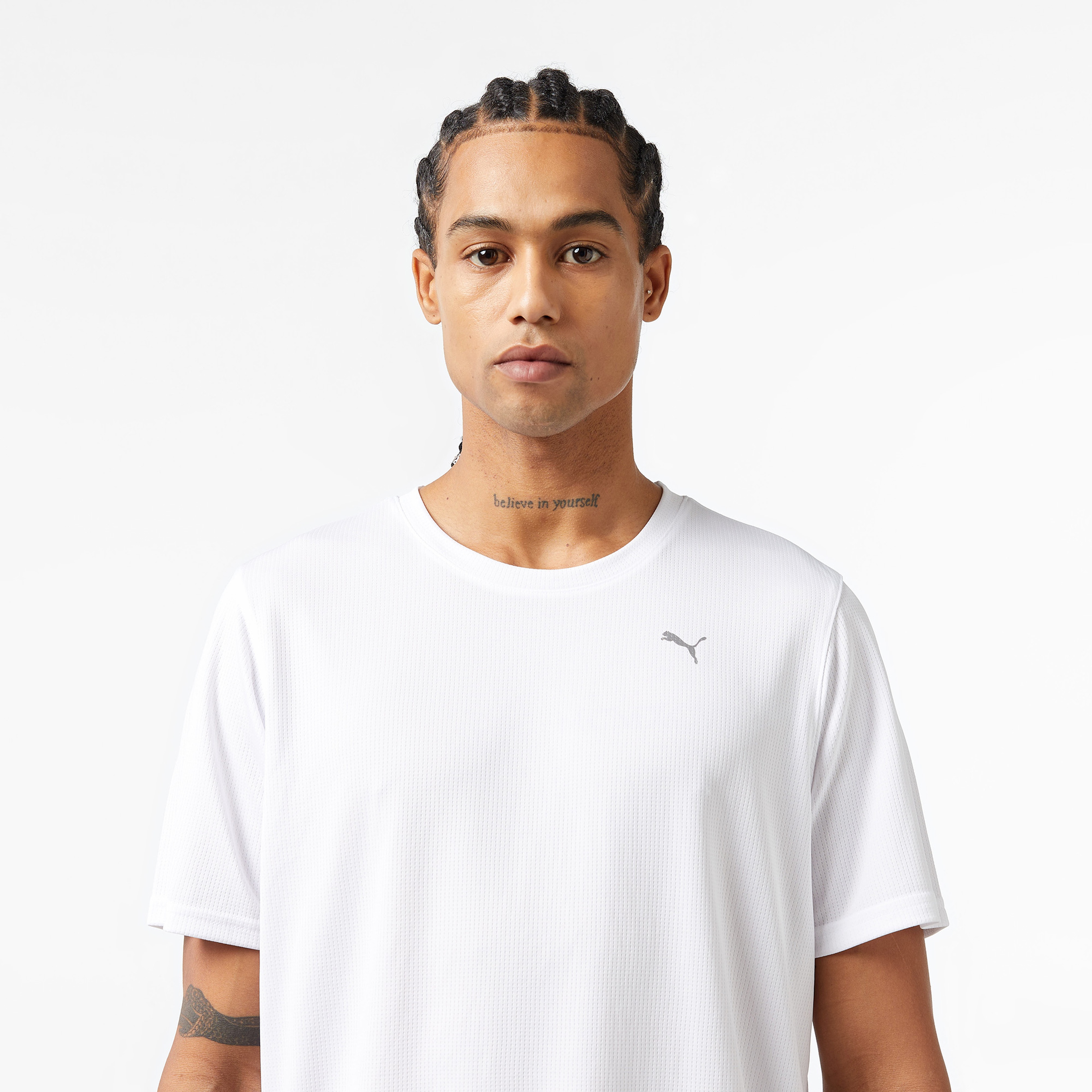 Puma Erkek Beyaz T-Shirt