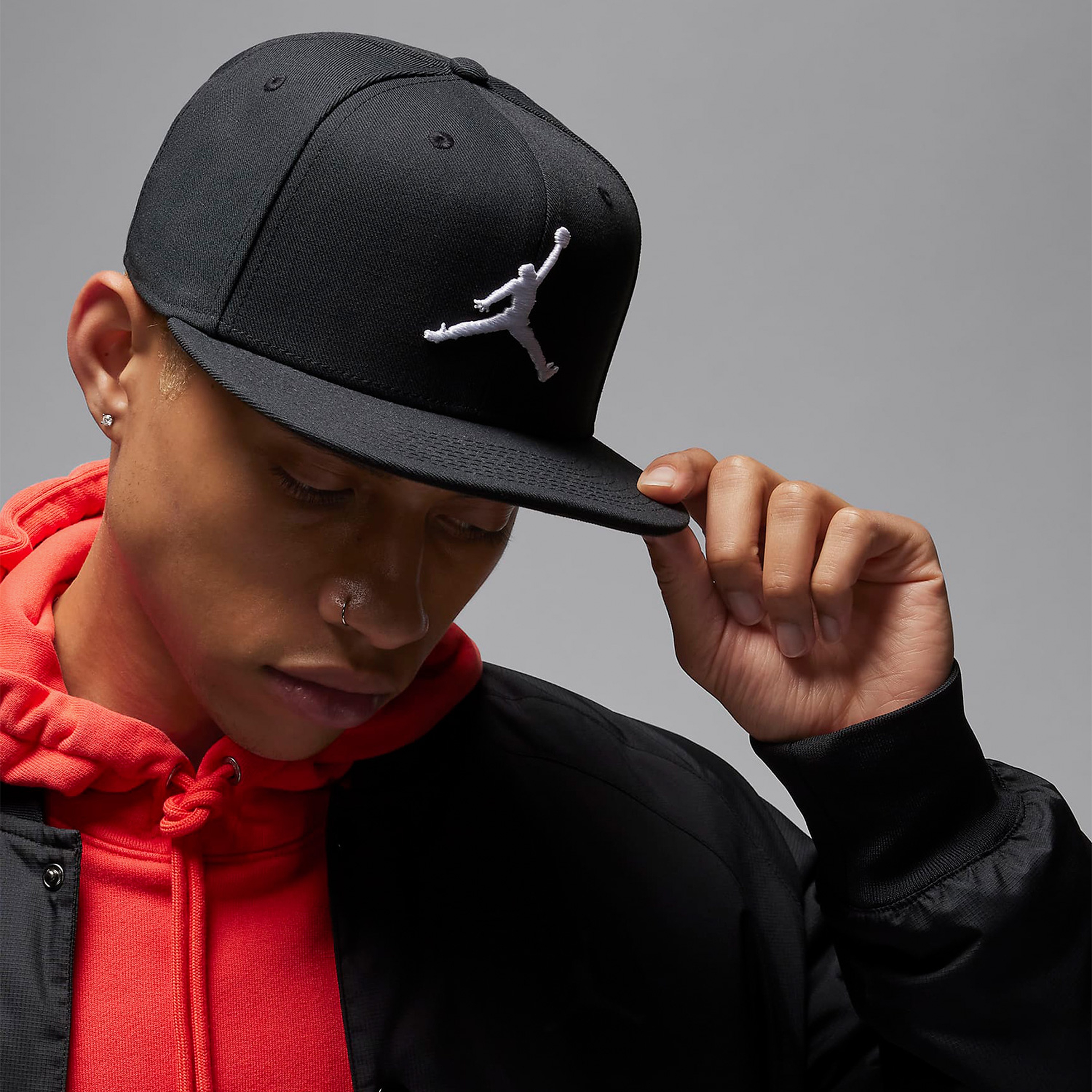 Jordan JumpPro Unisex Siyah Şapka