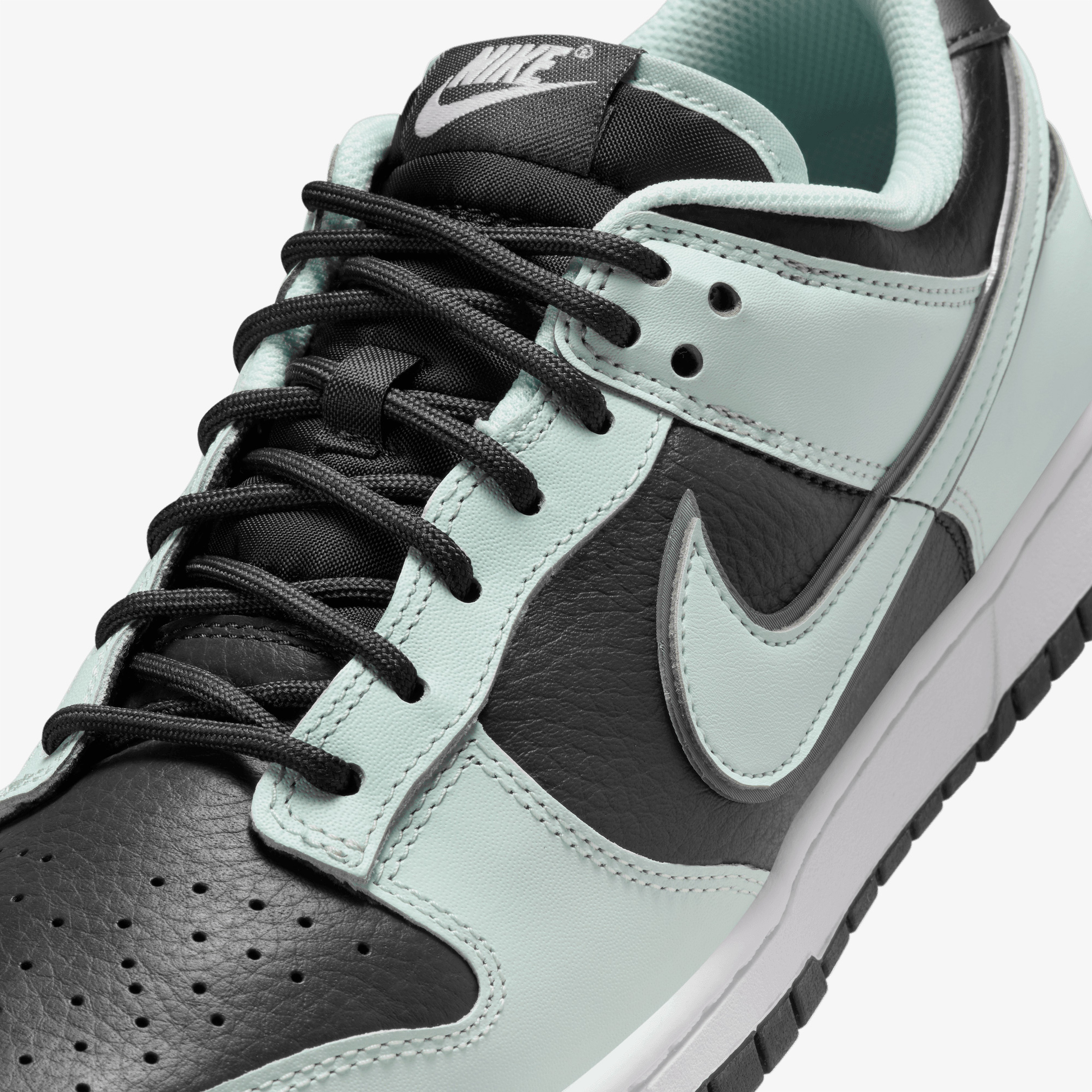 Nike Dunk Low Retro Premium Erkek Siyah Spor Ayakkabı