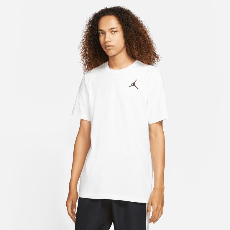 Jordan Jumpman Short Sleeve Erkek Beyaz T-Shirt