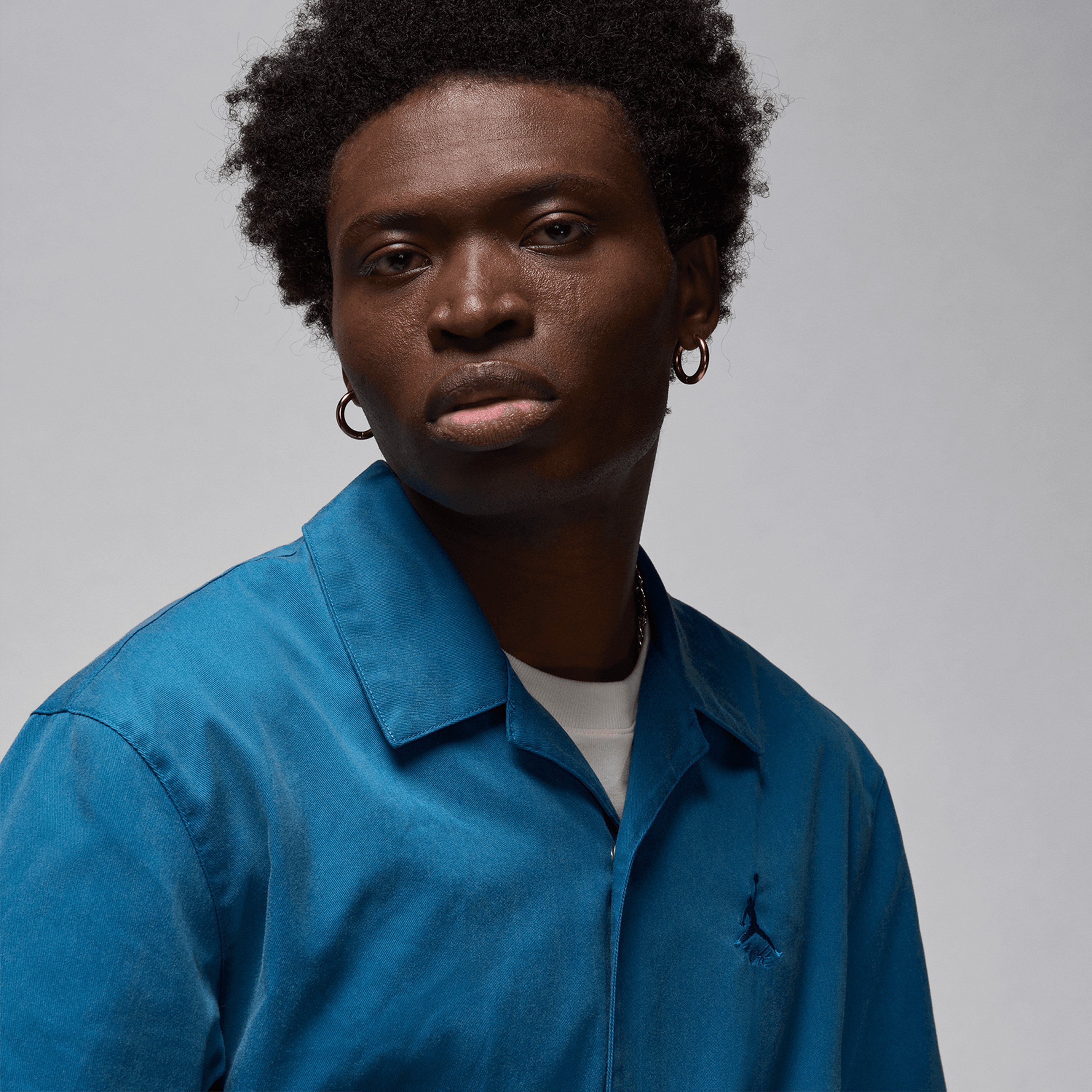 Jordan Essentials Erkek Mavi T-Shirt